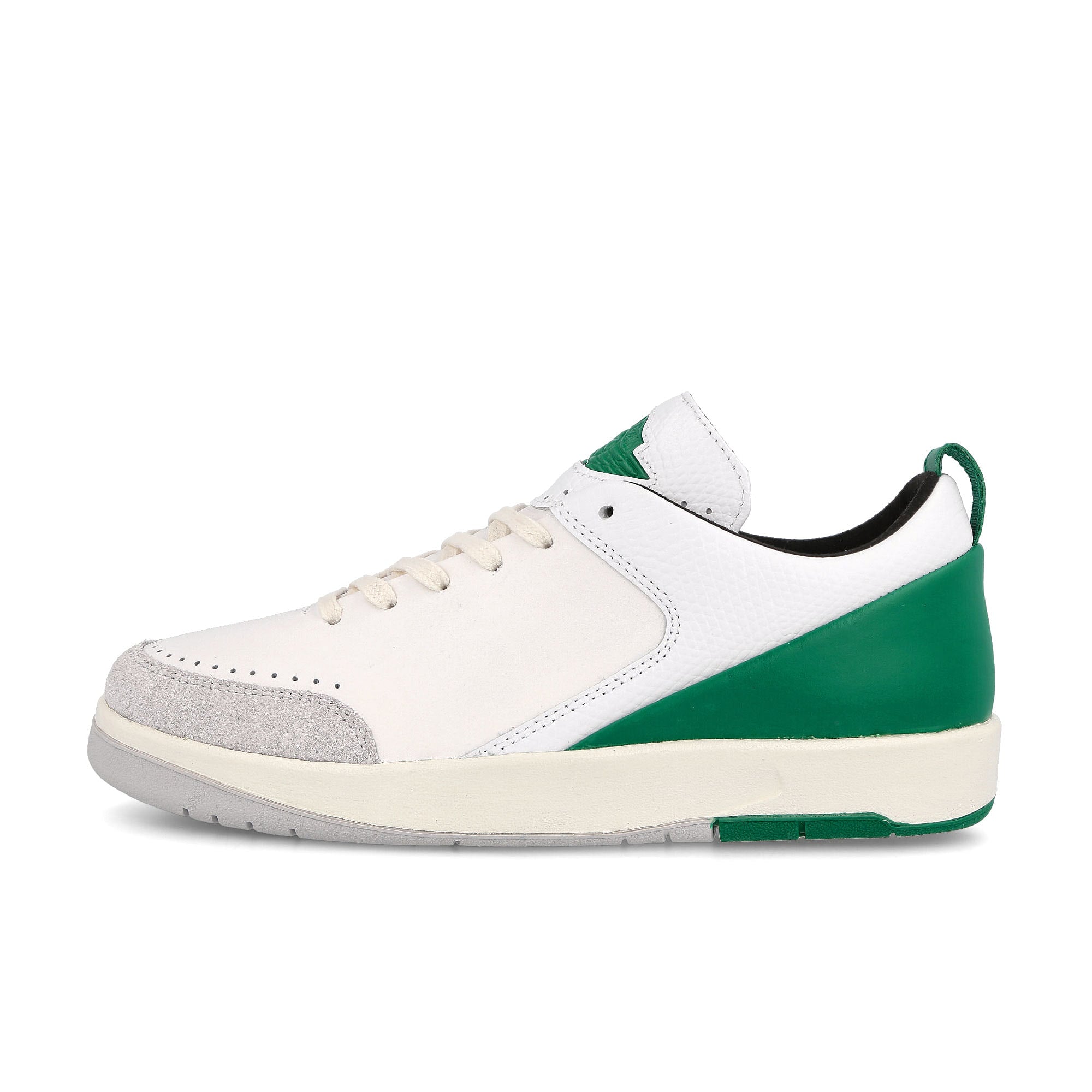 Jordan Wmns Air Jordan 2 Retro Low SE White / Malachite - Neutral Grey - Sail Sneakers DQ0560 160 | Overkill