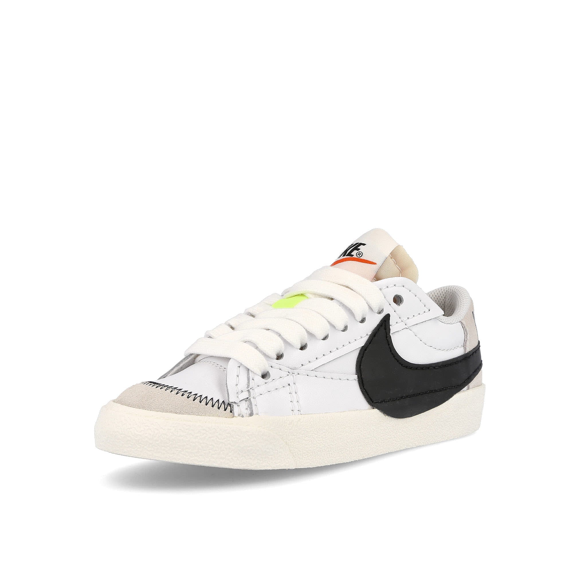 Nike wmns blazer low 77 jumbo White-Black - White - Sail Low Top Sneakers Close Up | Overkill