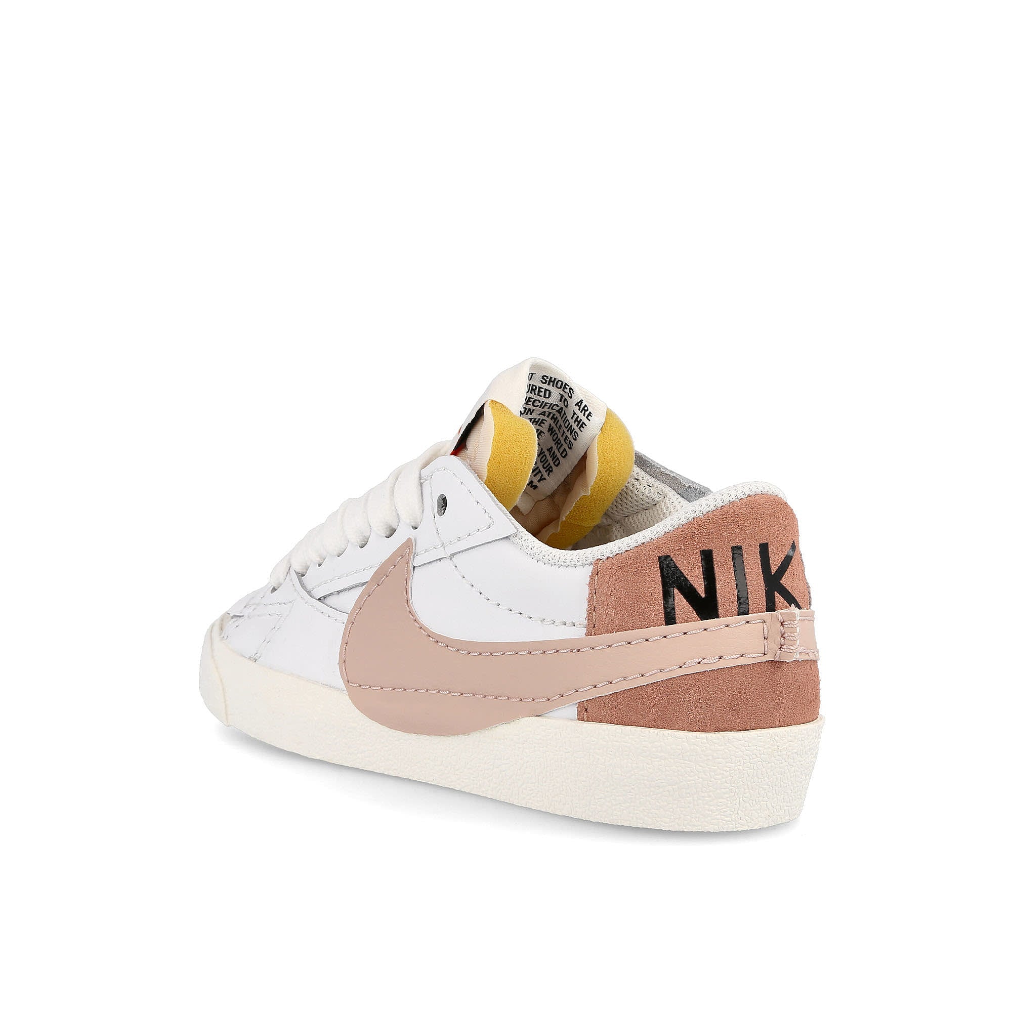 Nike wmns blazer low 77 jumbo White-Pink Oxford - Rose Whisper - White Low Top Sneakers Material | Overkill