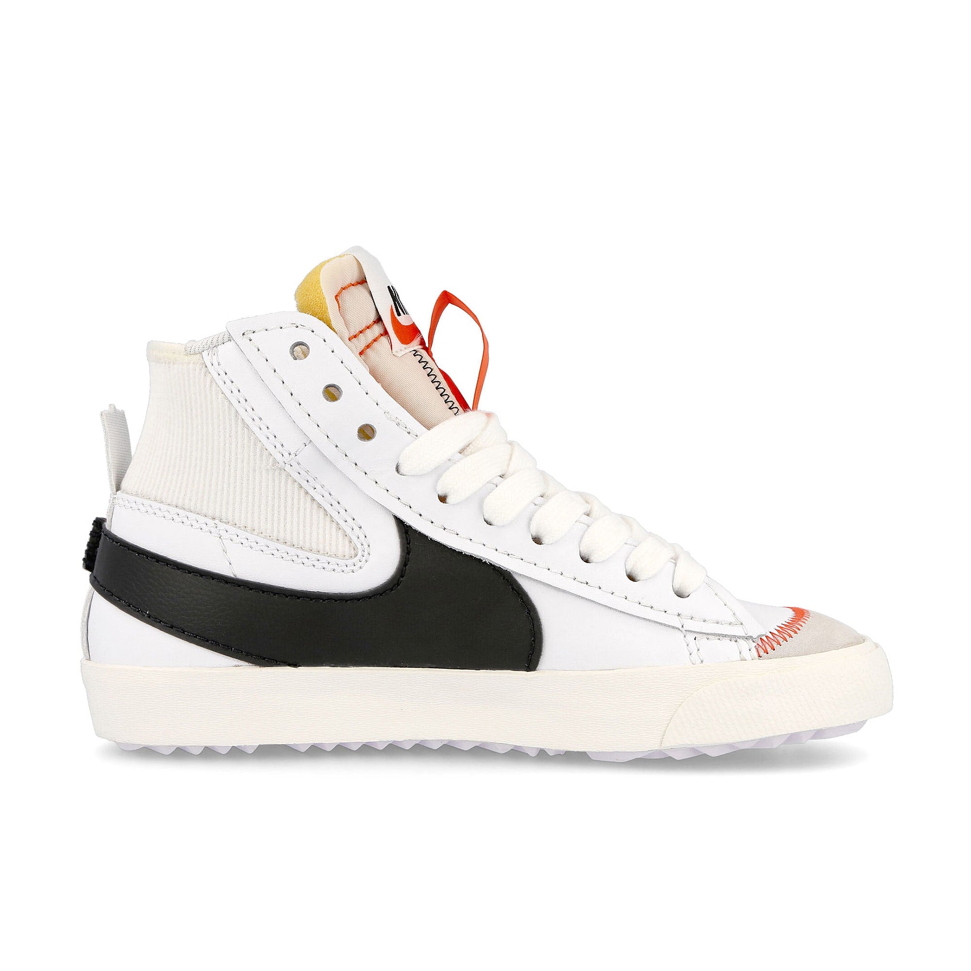 Nike wmns blazer mid 77 jumbo White-Black - White - Sail Mid Top Sneakers Silhouette | Overkill
