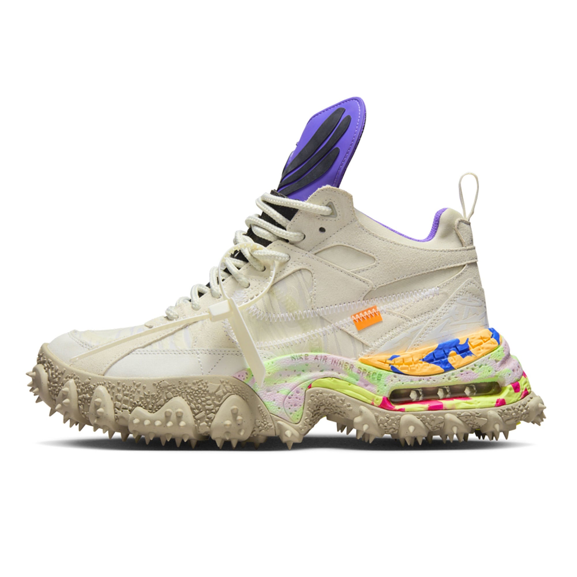 Nike Off-White x Nike Air Terra Forma Summit White / Clear - Cobble Stone Sneakers DQ1615 100 | Overkill