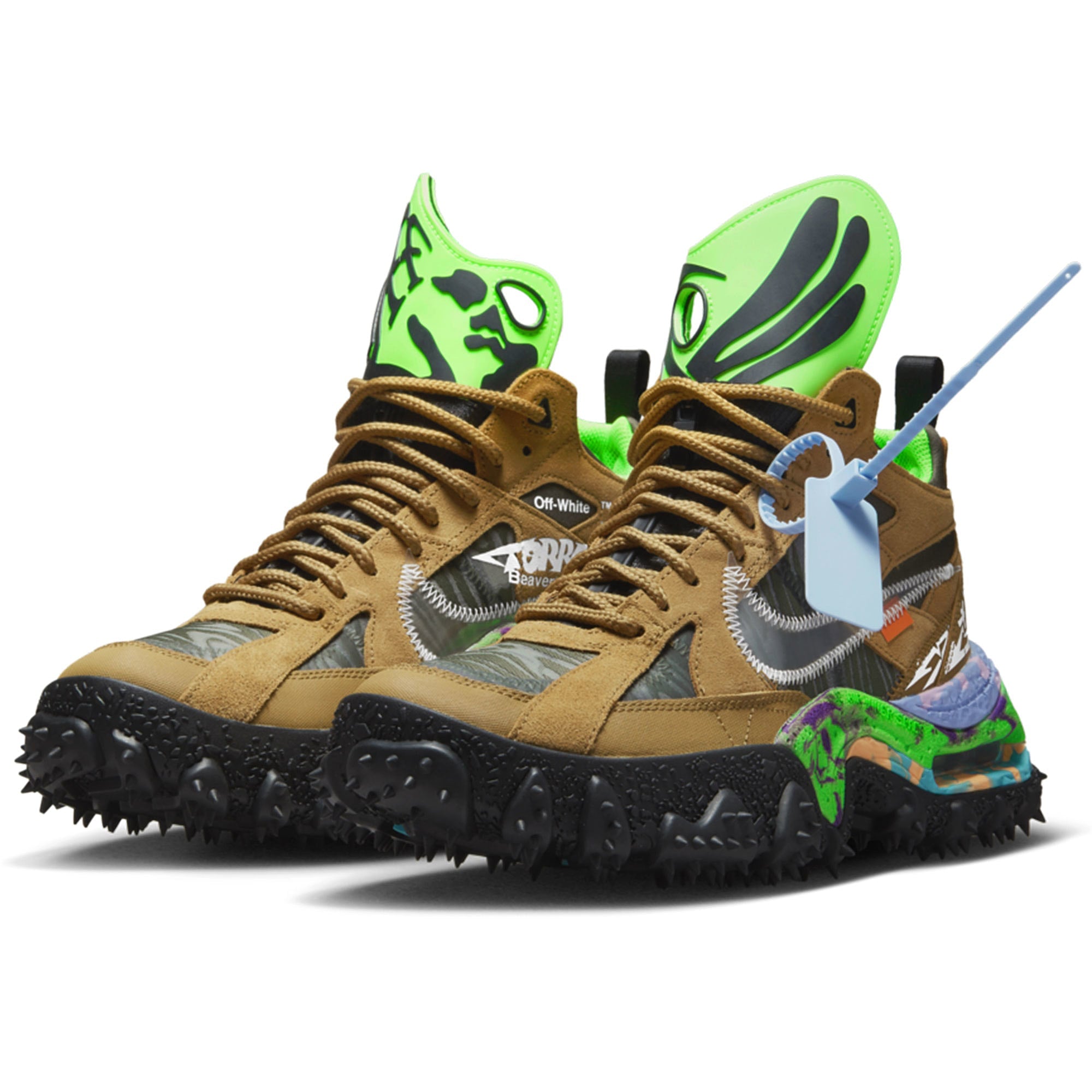 Nike Off-White x Nike Air Terra Forma What / Clear - Black Sneakers Material | Overkill