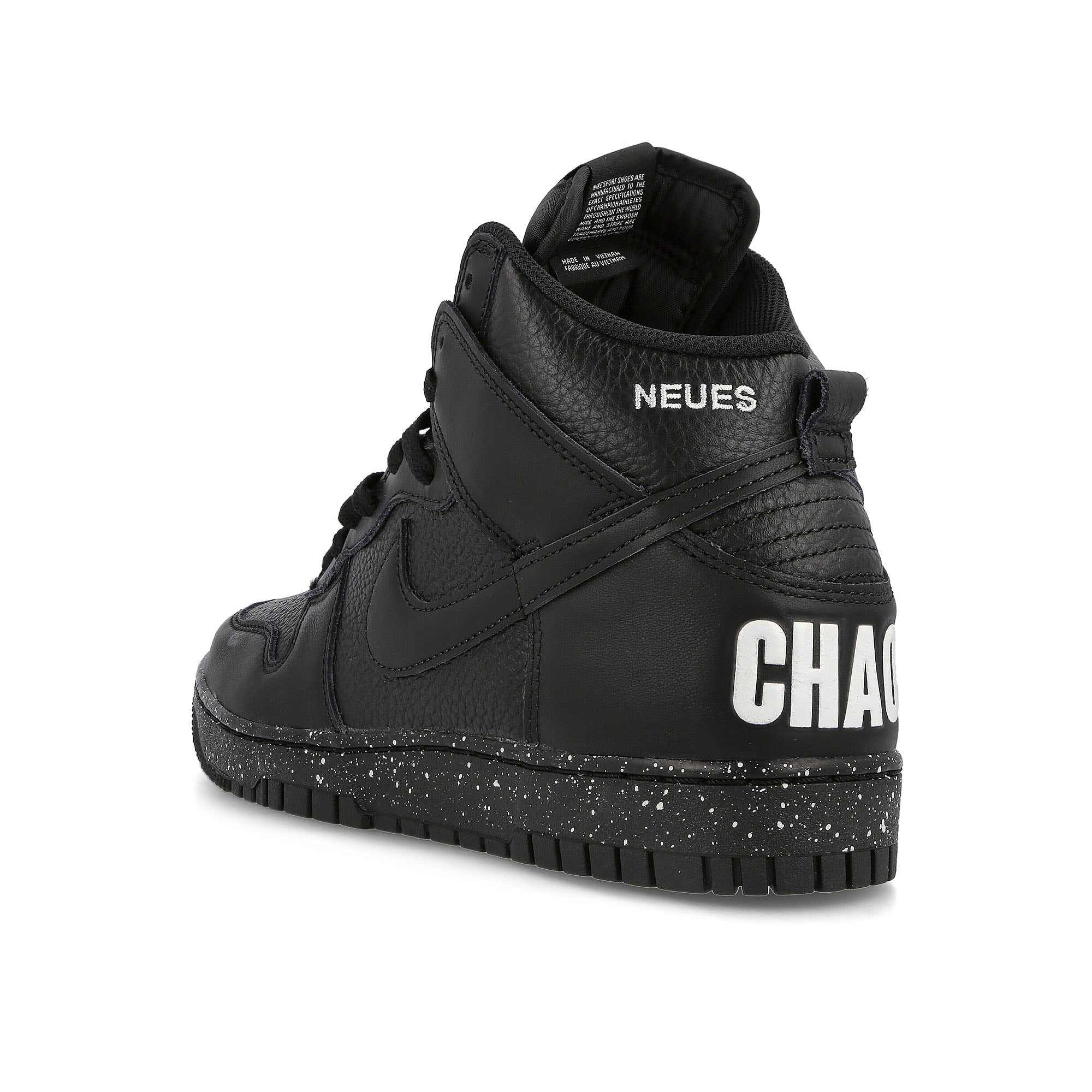 Nike Dunk High 1985 Black / Black - White High Top Sneakers Material | Overkill