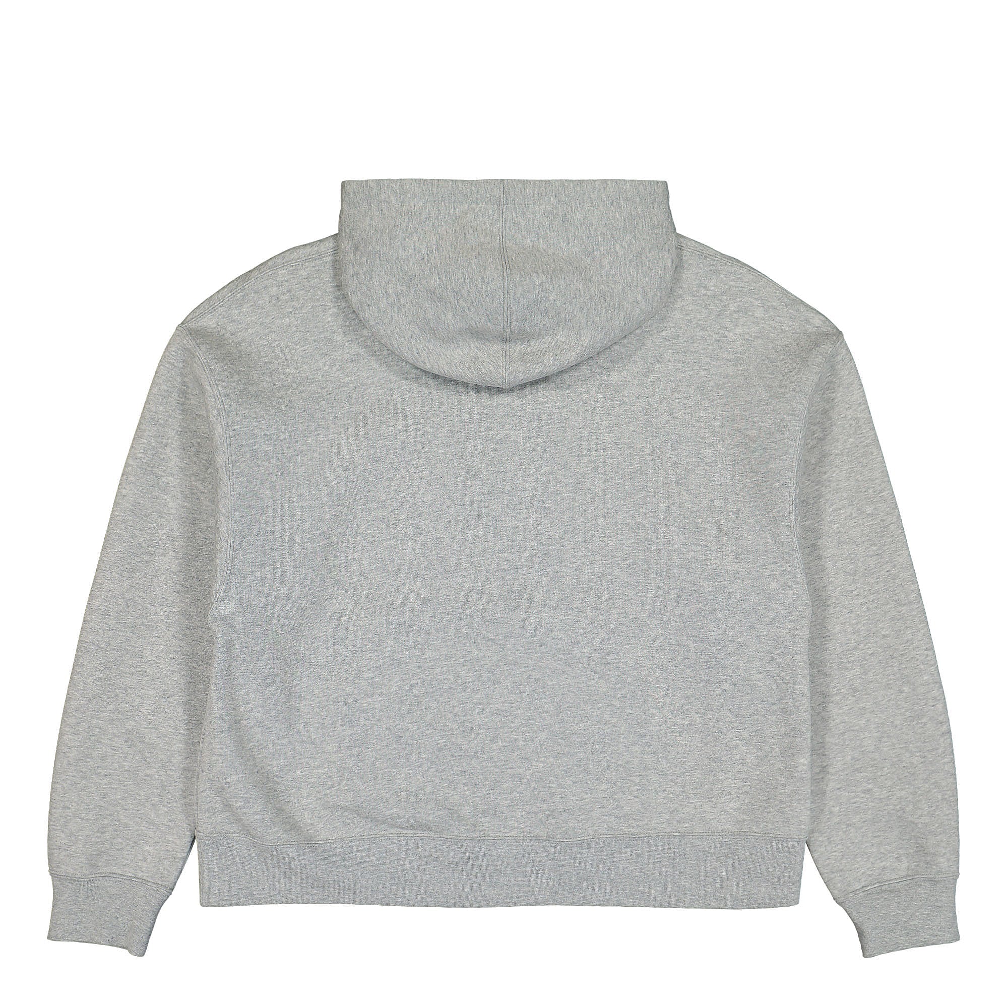 Jordan W Brooklyn Fleece Hoodie Dark Grey Heather / White Hoodies Material | Overkill