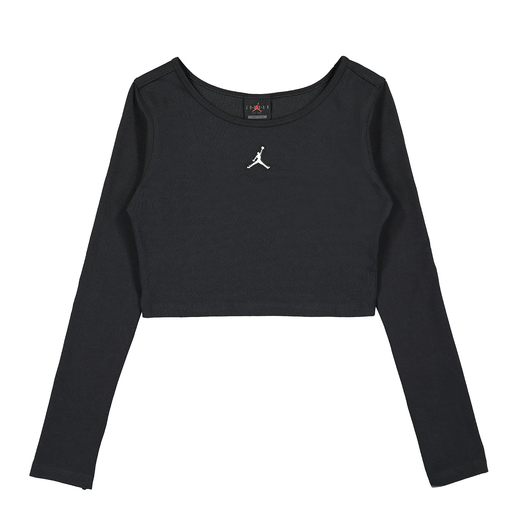 Jordan Wmns Air Jordan Flight Top Core Longsleeve Black / White Longsleeves DQ4465 010 | Overkill