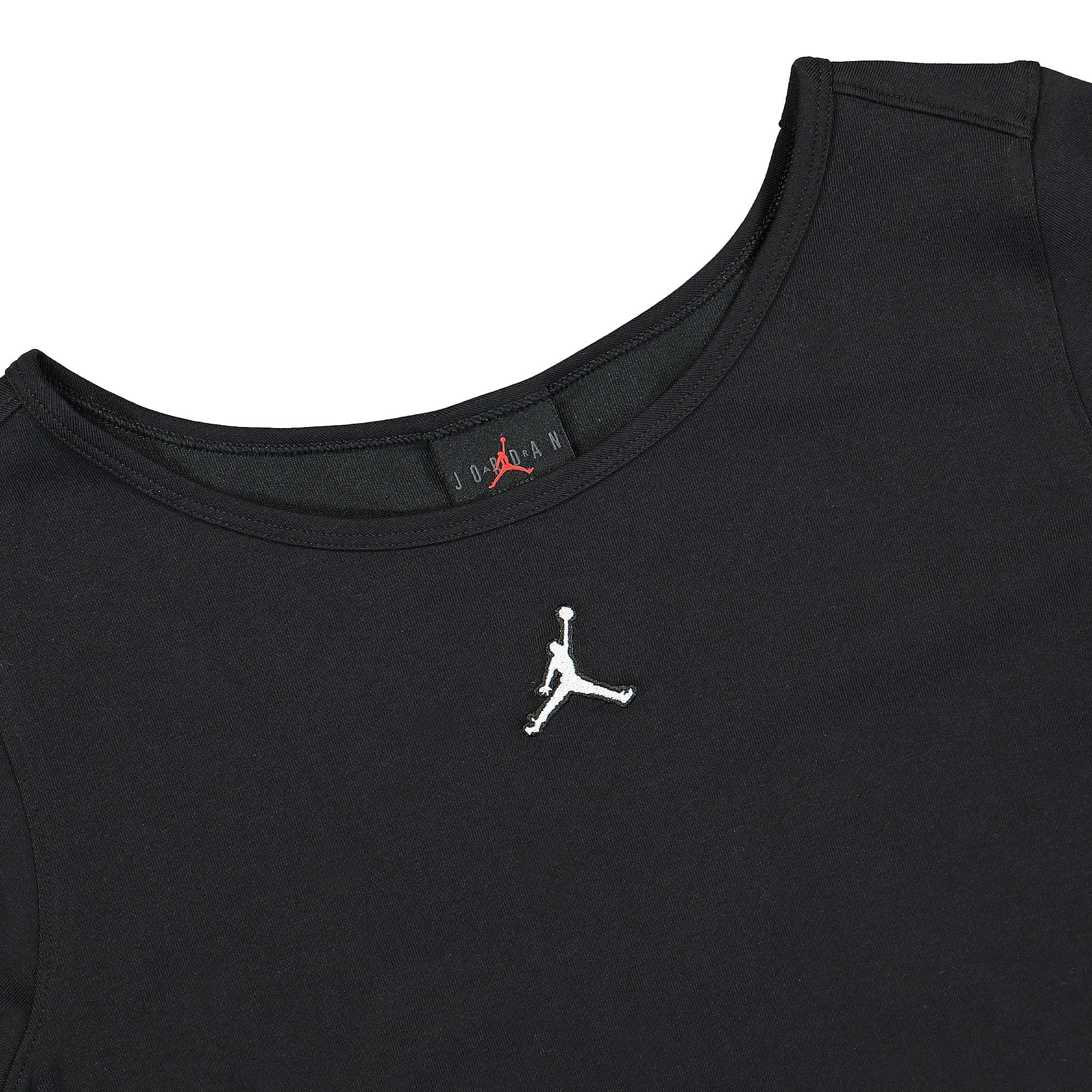 Jordan Wmns Air Jordan Flight Top Core Longsleeve Black / White Longsleeves Close-up | Overkill