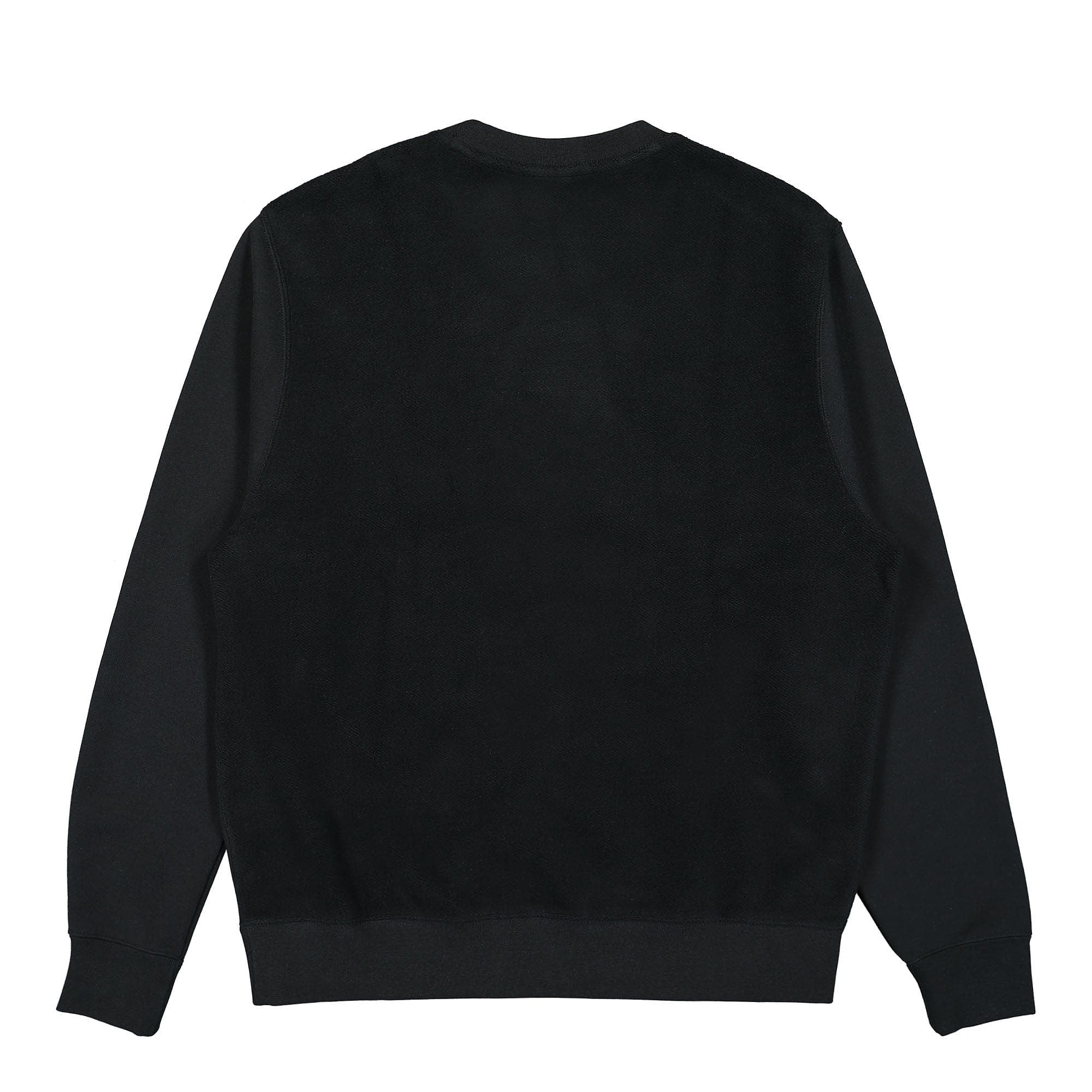 Nike Club Fleece French Terry Crew Black Sweatshirts Material | Overkill