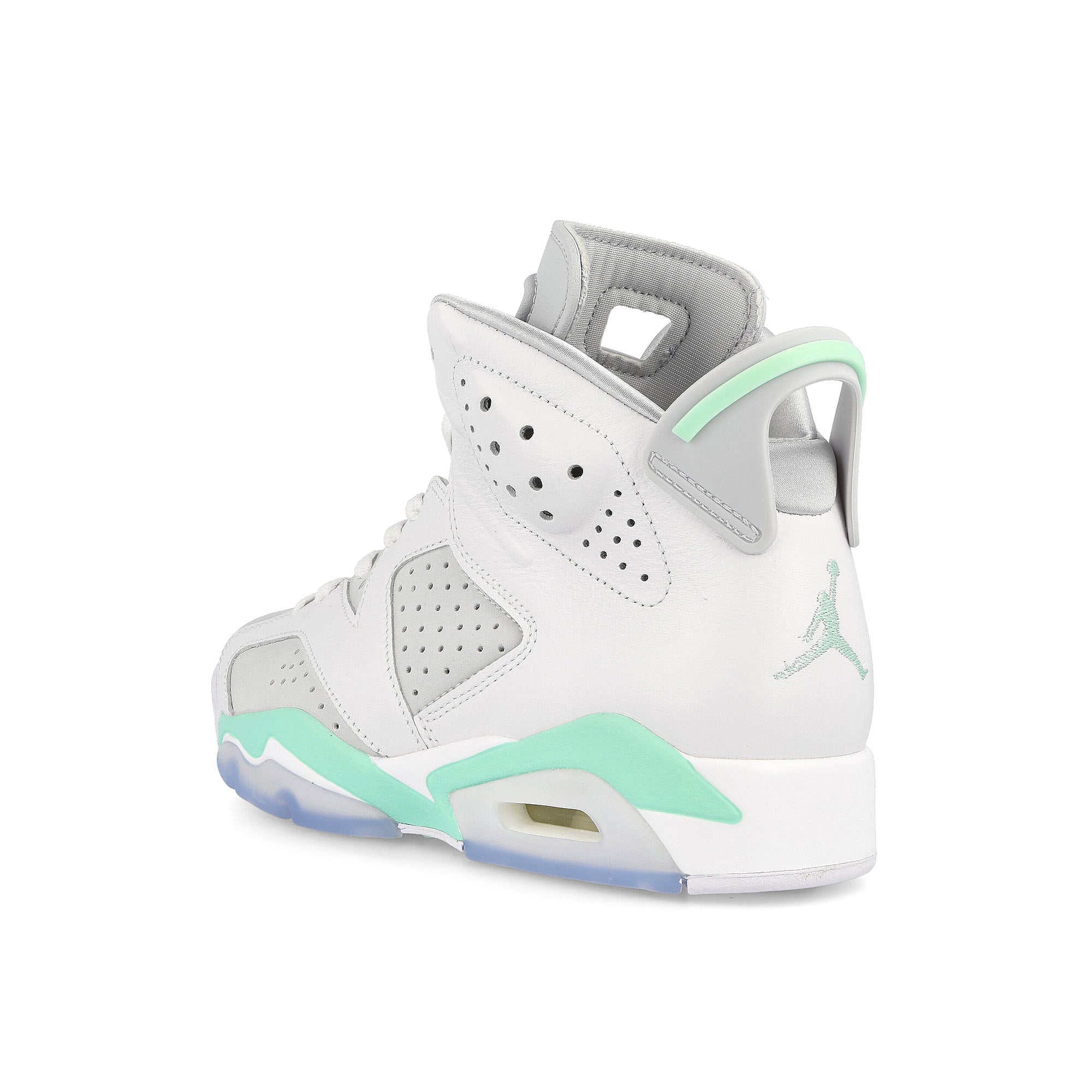 Jordan Wmns Air Jordan 6 Retro White-Pure Platinum - Mint Foam Sneakers Material | Overkill