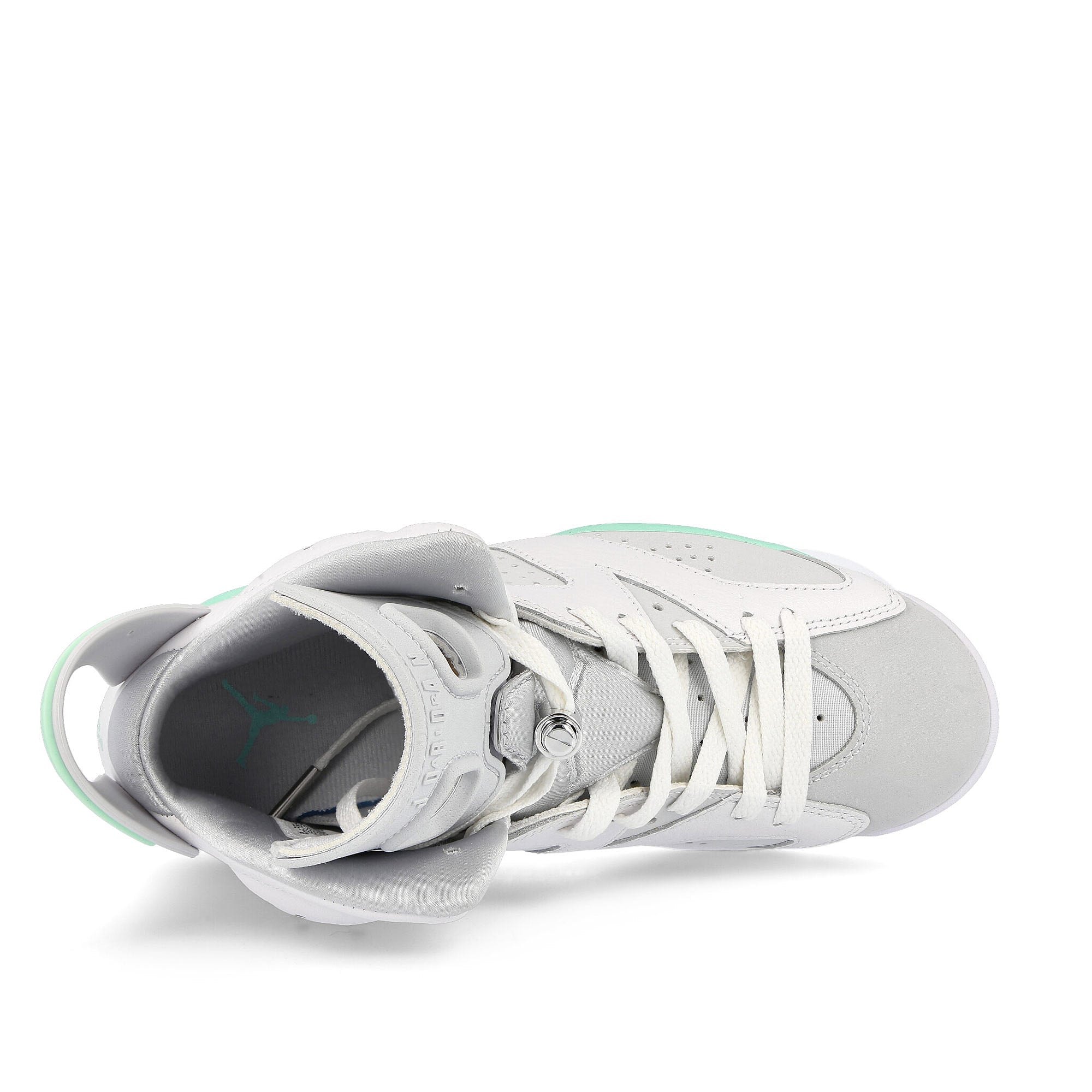 Jordan Wmns Air Jordan 6 Retro White-Pure Platinum - Mint Foam Sneakers Detailfoto | Overkill