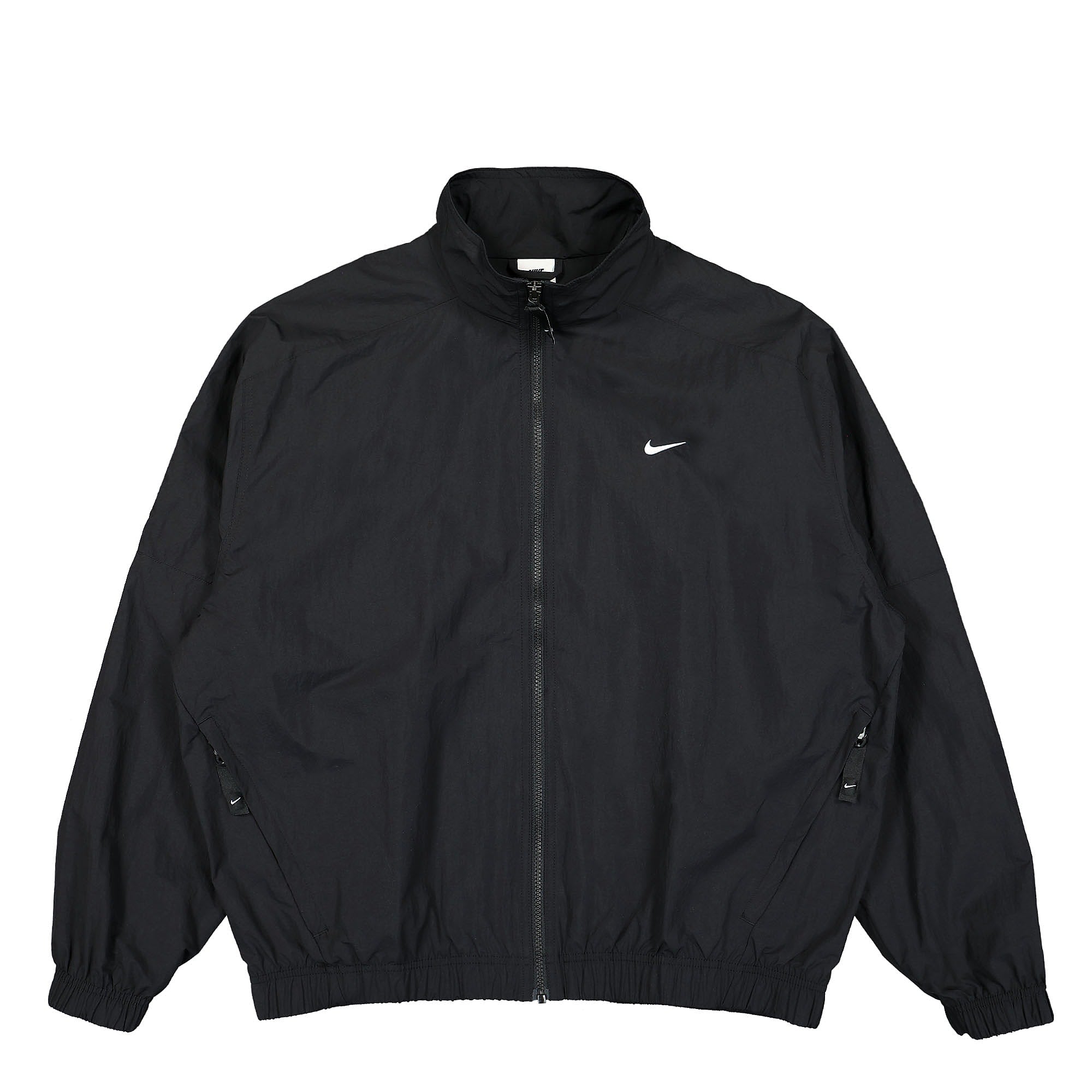 Nike NK Solo Swoosh Woven Track Jacket Black / White Track Jackets DQ5200 010 | Overkill
