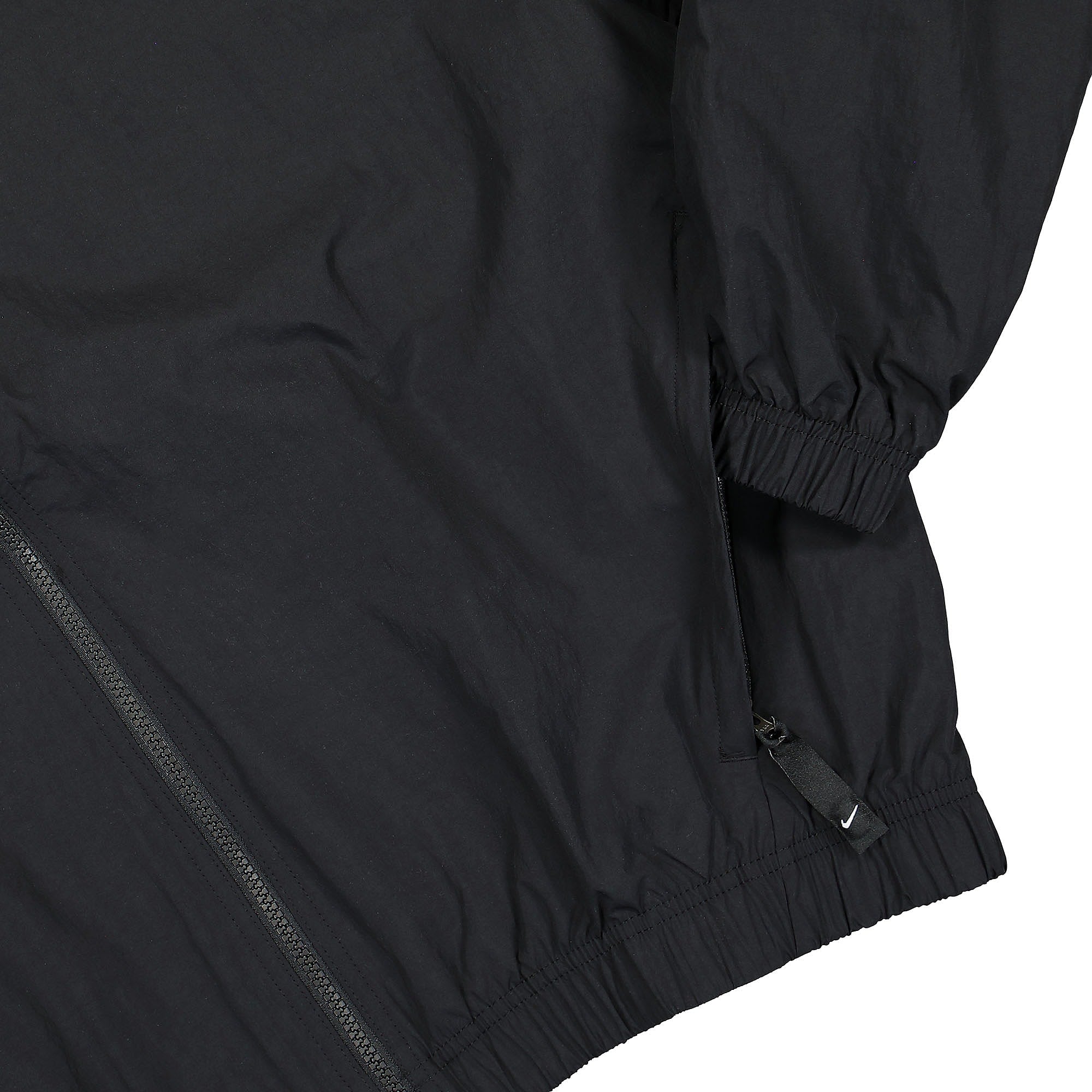 Nike NK Solo Swoosh Woven Track Jacket Black / White Track Jackets Detailfoto | Overkill
