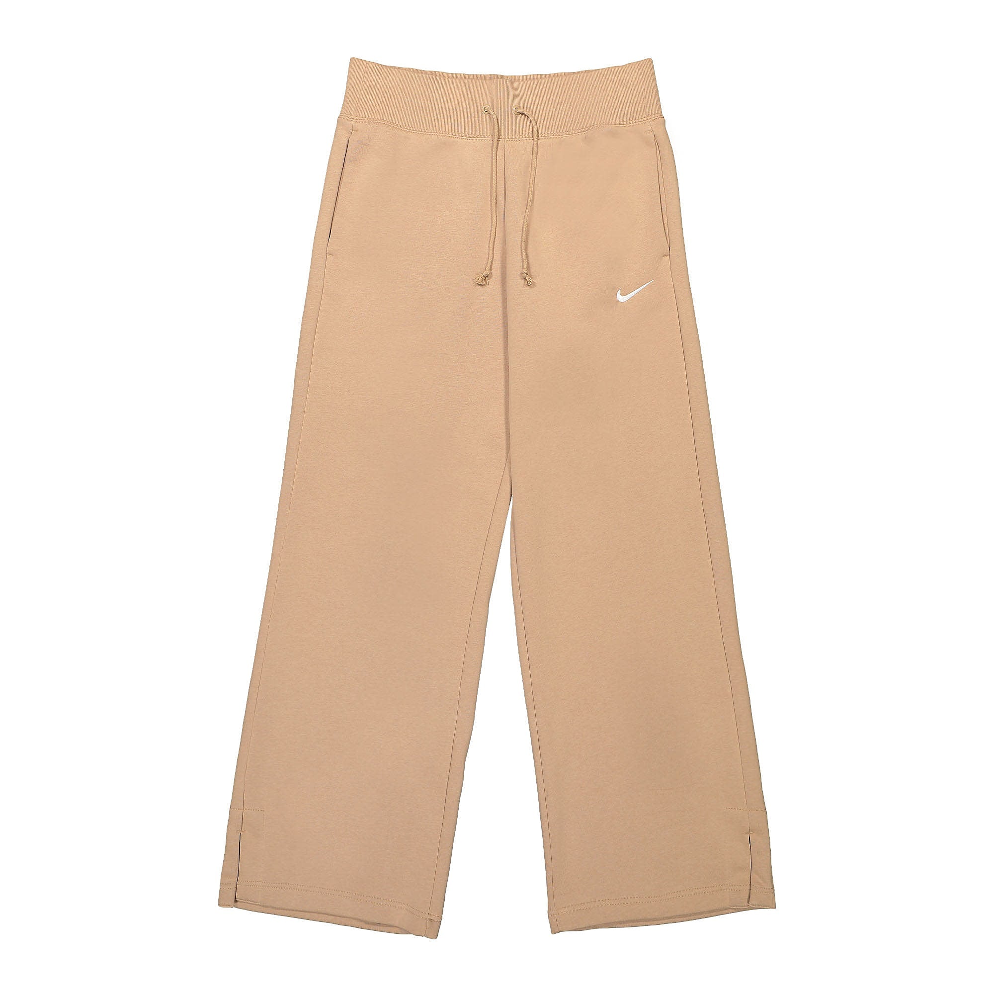 Nike W Phoenix Fleece High Waisted Wide Leg Sweatpants Hemp / Sail Sweat & Track Pants DQ5615 200 | Overkill