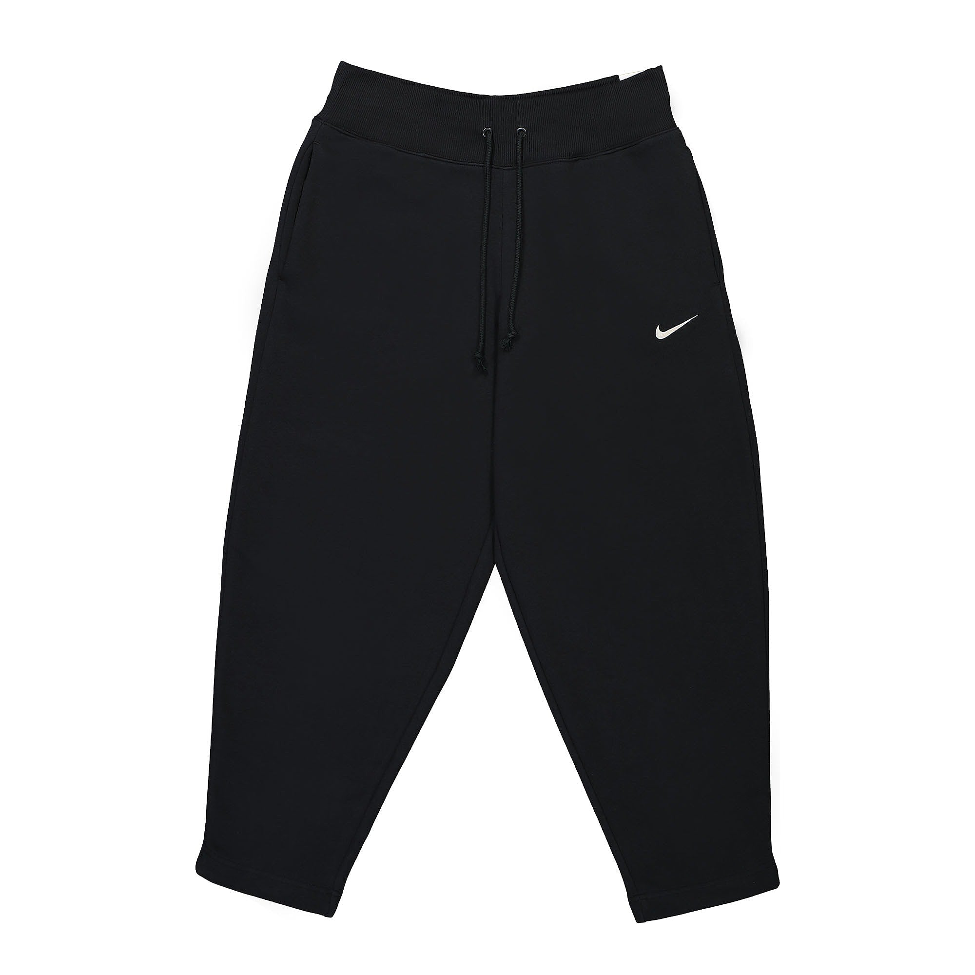 Nike W Phoenix Fleece High Waisted Curve Sweatpants Black / Sail Sweat & Track Pants DQ5678 010 | Overkill