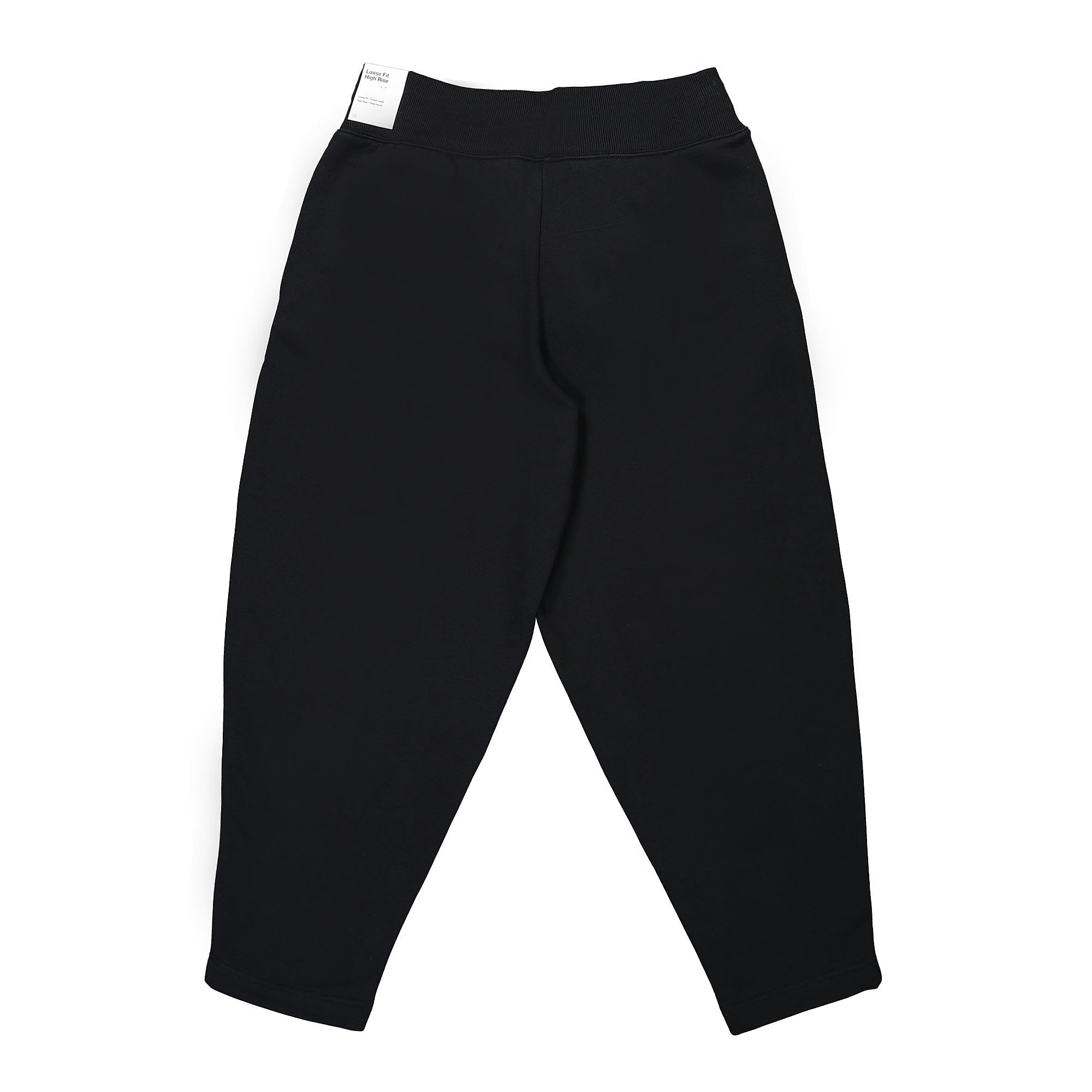 Nike W Phoenix Fleece High Waisted Curve Sweatpants Black / Sail Sweat & Track Pants Material | Overkill
