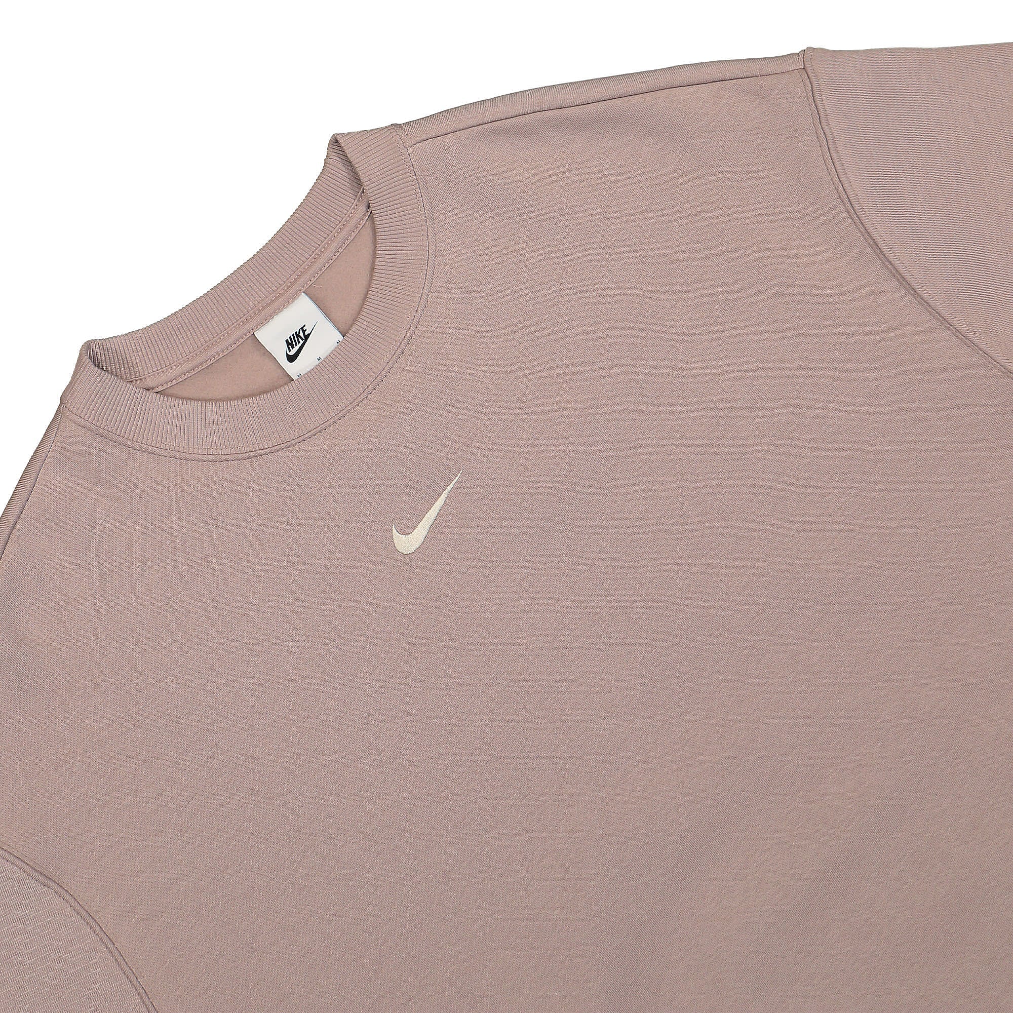 Nike W Phoenix Oversized Fleece Sweatshirt Diffused Taupe / Sail Sweatshirts Close-up | Overkill