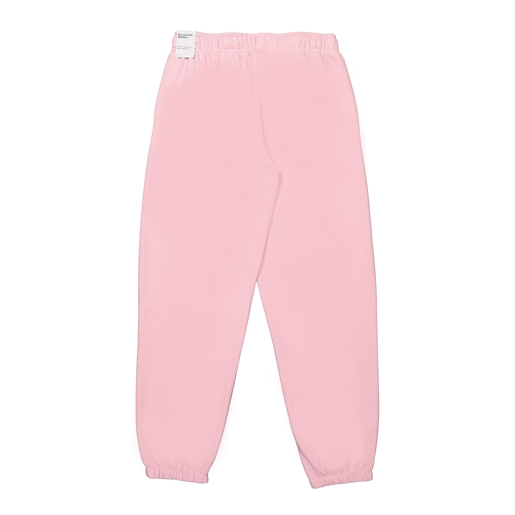 Nike W Club Fleece Mid Rise Oversized Sweatpants Med Soft Pink / White Sweat & Track Pants Material | Overkill