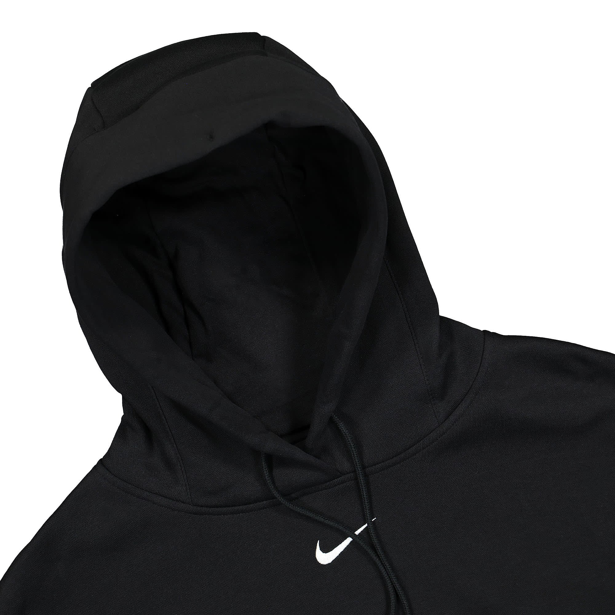 Nike Wmns Phoenix Over-Oversized Fleece Hoodie Black / Sail Hoodies Close-up | Overkill