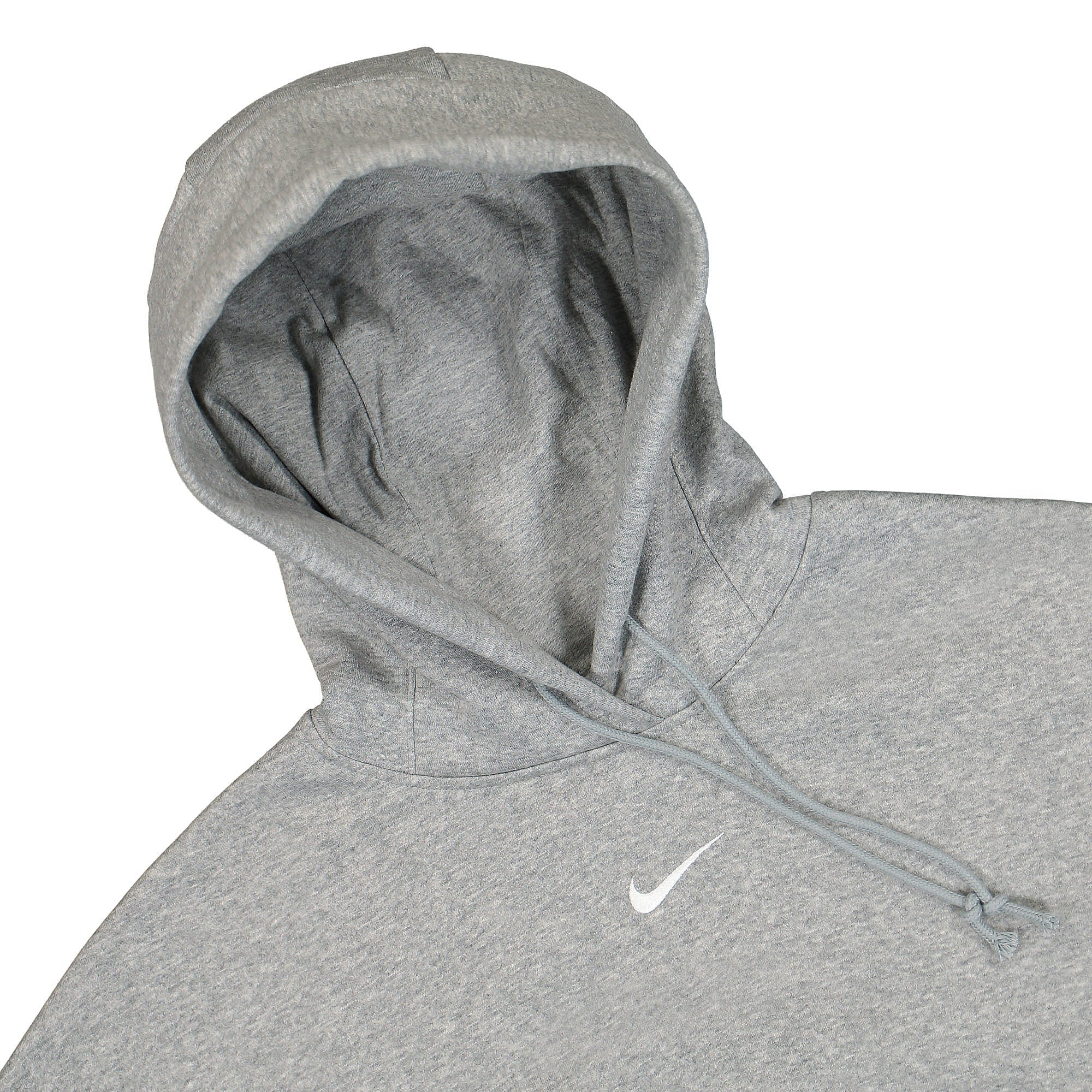 Nike Wmns Phoenix Over-Oversized Fleece Hoodie Dark Grey Heather / Sail Hoodies Close-up | Overkill