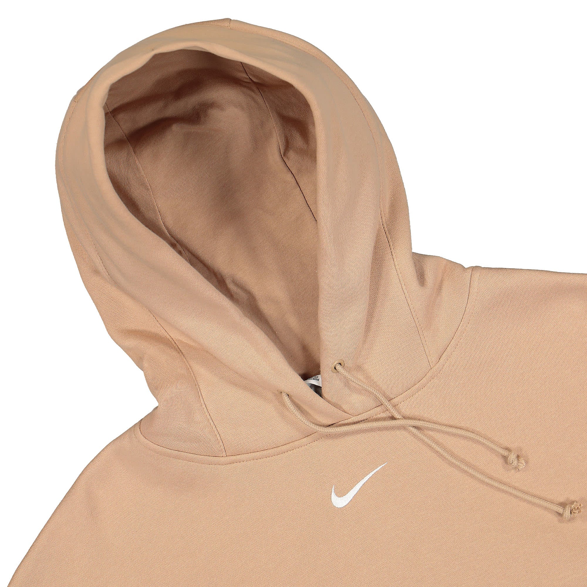 Nike Wmns Phoenix Over-Oversized Fleece Hoodie Hemp / Sail Hoodies Close-up | Overkill
