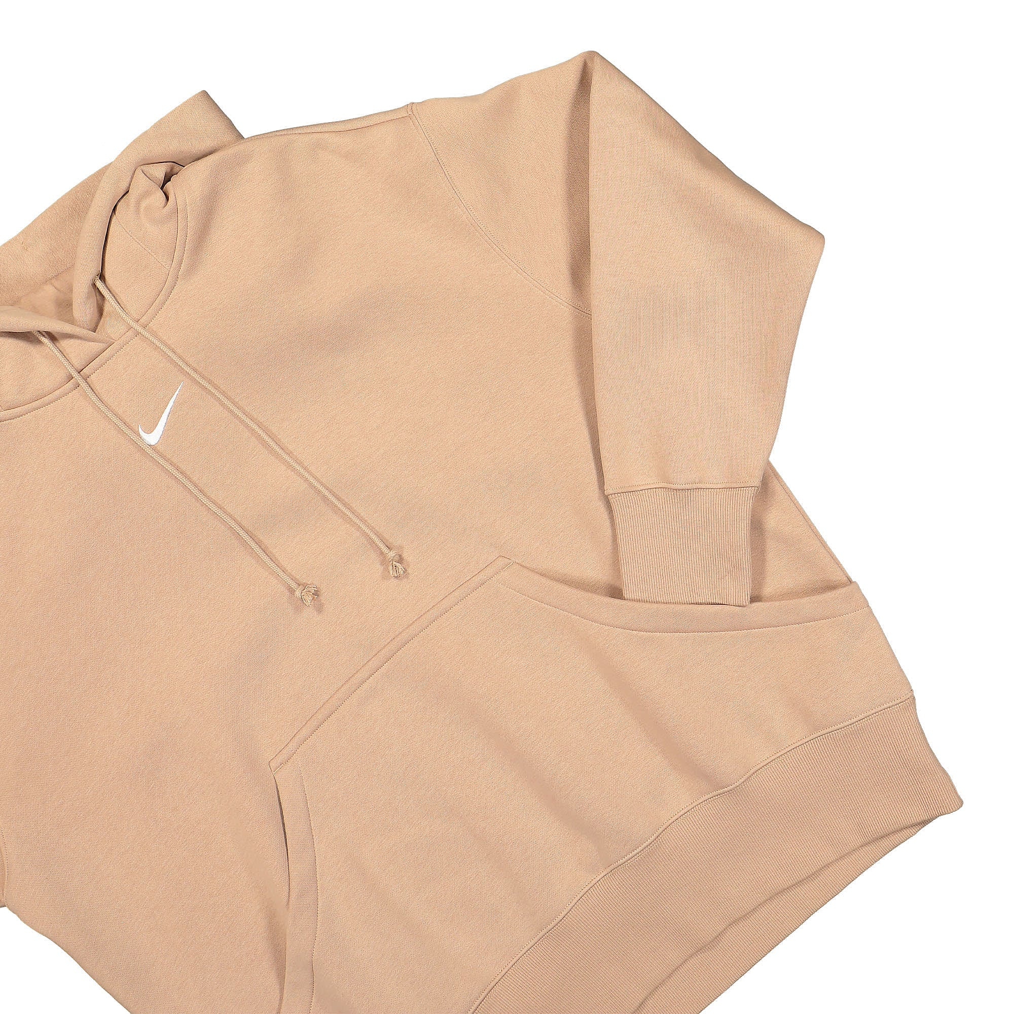 Nike Wmns Phoenix Oversized Fleece Pullover Hoodie Hemp / Sail Hoodies Detailfoto | Overkill