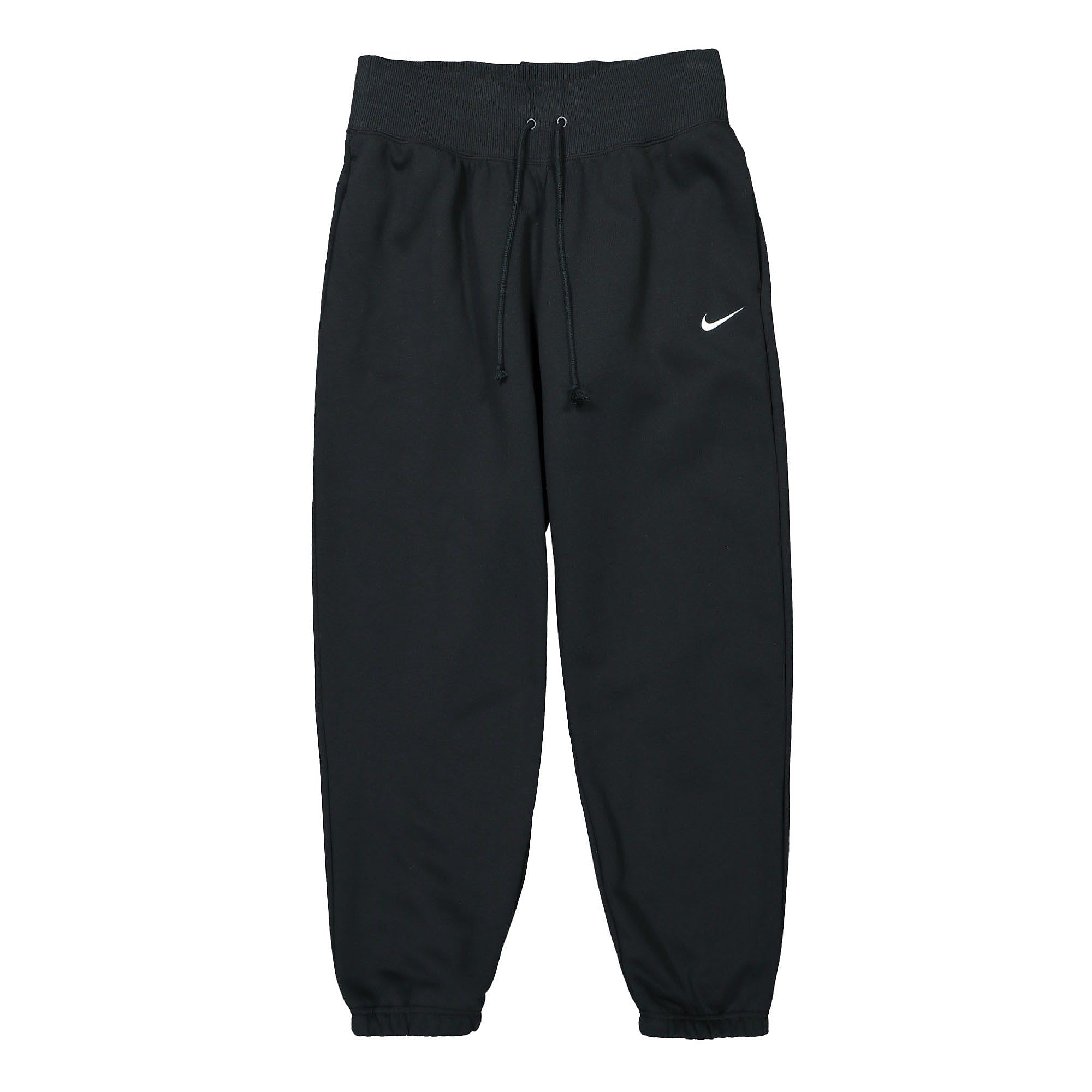 Nike Wmns NSW Phoenix High Rise Fleece Pant Black / Sail Sweat & Track Pants DQ5887 010 | Overkill