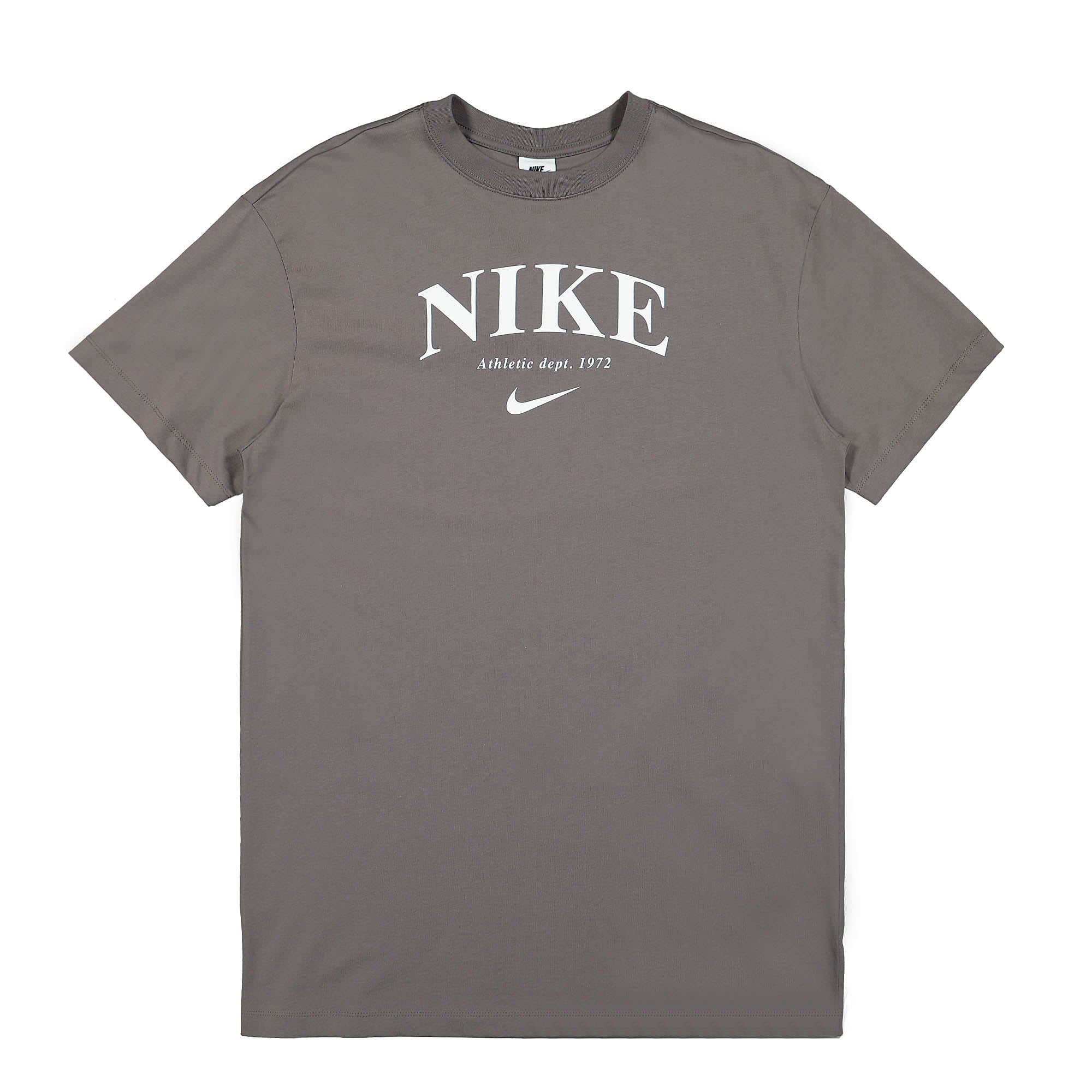 Nike Wmns NSW Short-Sleeve Graphic Dress Cave Stone / White T-Shirts DQ6039 289 | Overkill