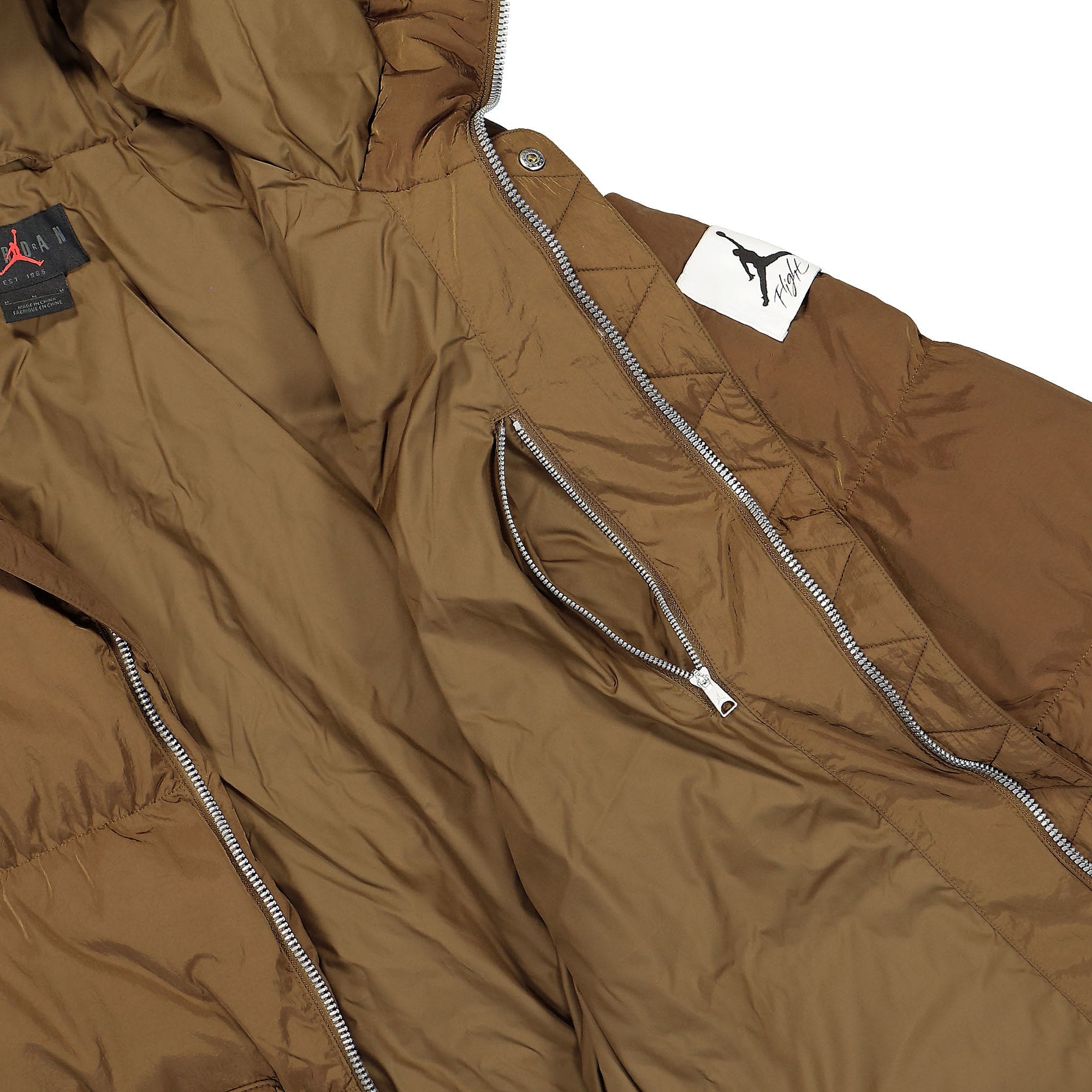 Jordan Air Jordan Essentials Statement Parka Light Olive Parkas Detail view 2 | Overkill