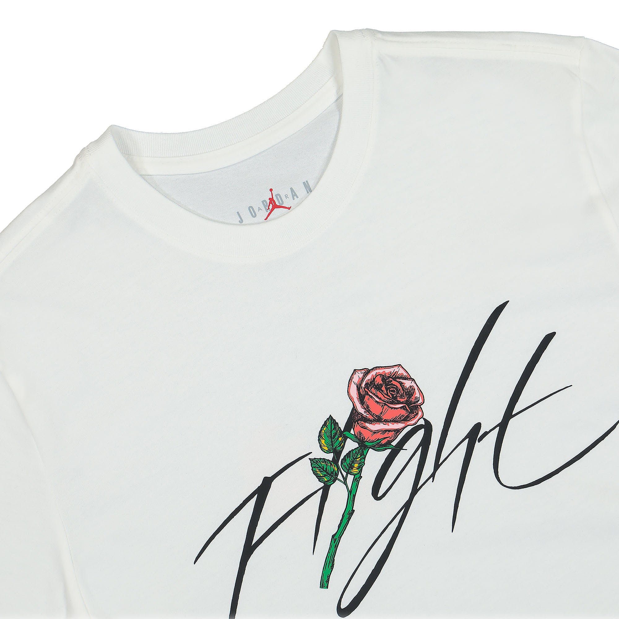 Jordan Air Jordan Brand Sorry Graphic Crew Tee White T-Shirts Material | Overkill