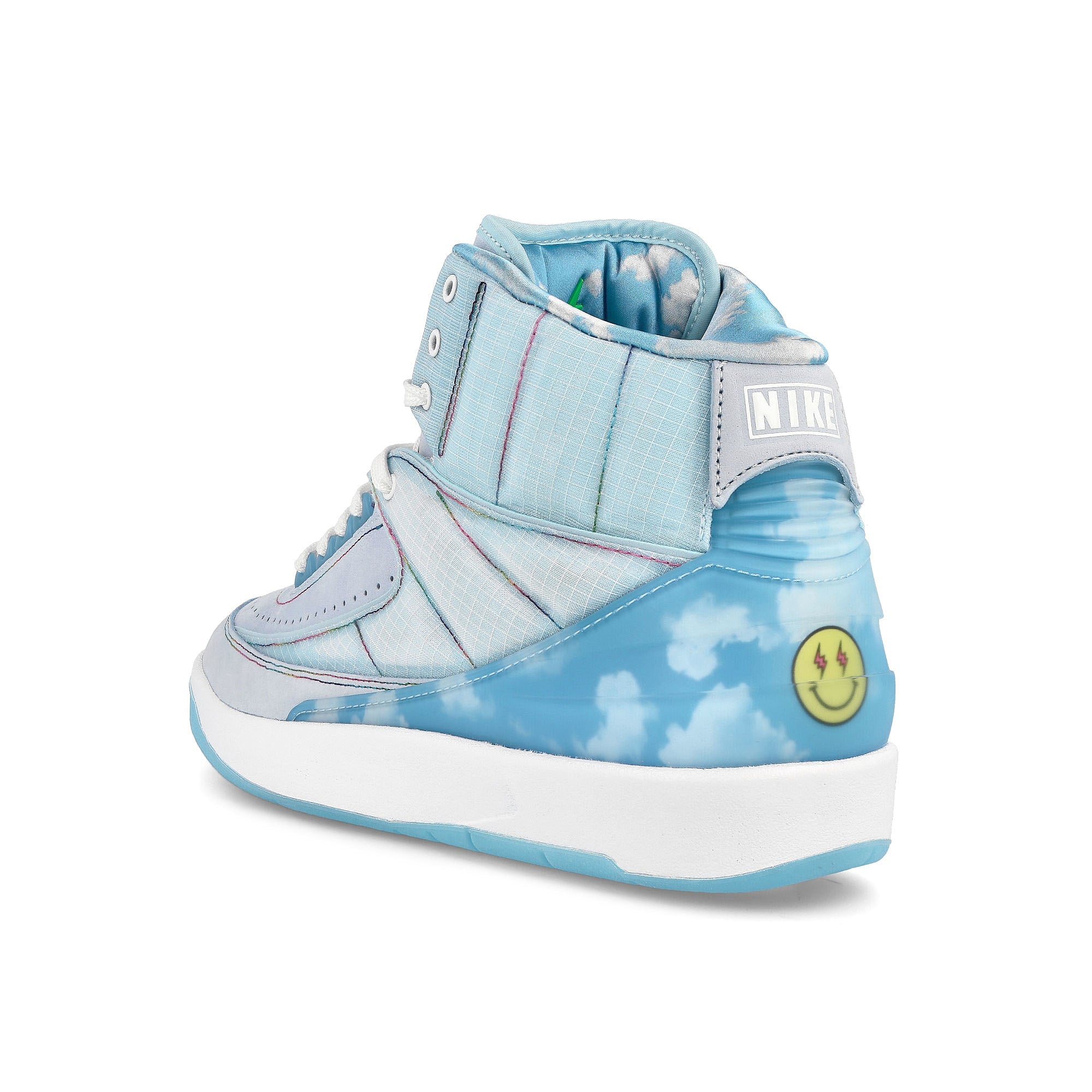 Jordan J Balvin x Air Jordan 2 Retro SP Celestine Blue-White - Multi - Color Sneakers Material | Overkill