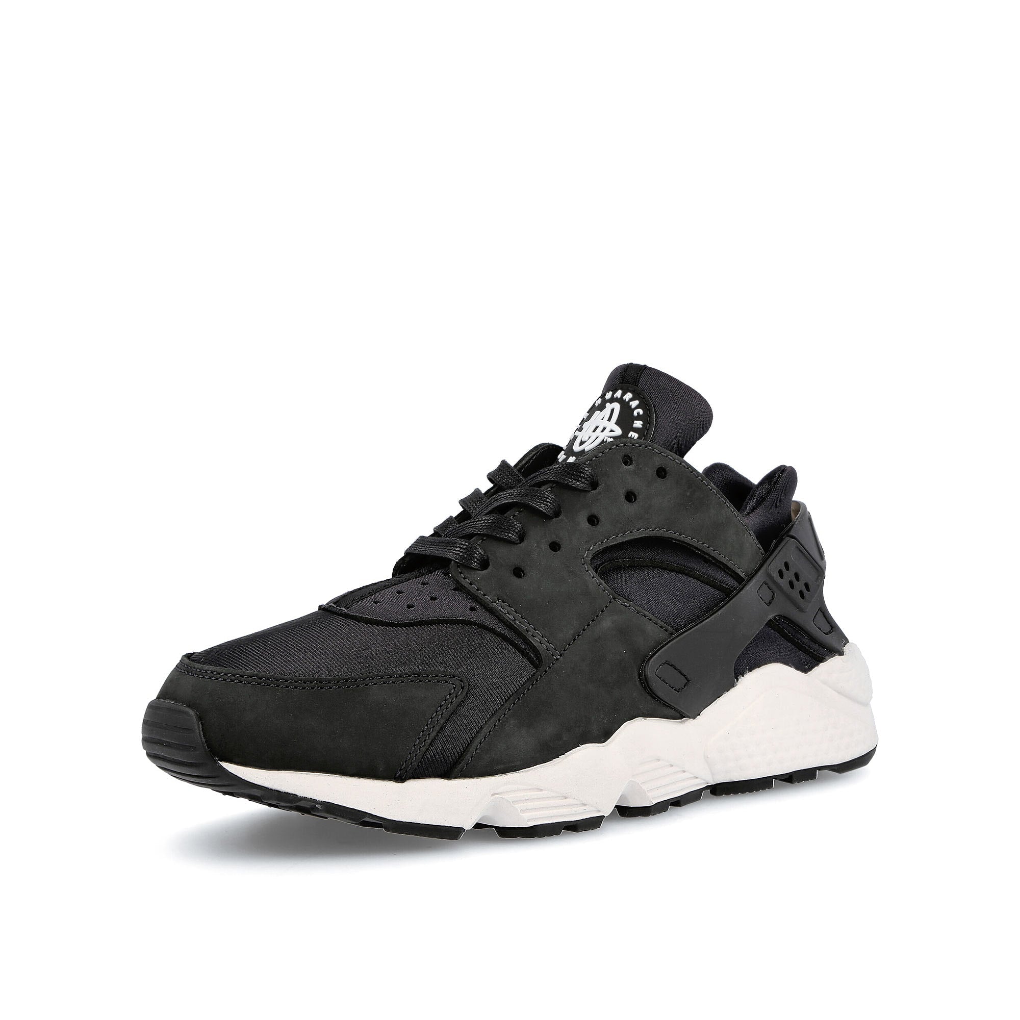 Nike air huarache le Off Noir-Summit White - Black Low Top Sneakers Close Up | Overkill