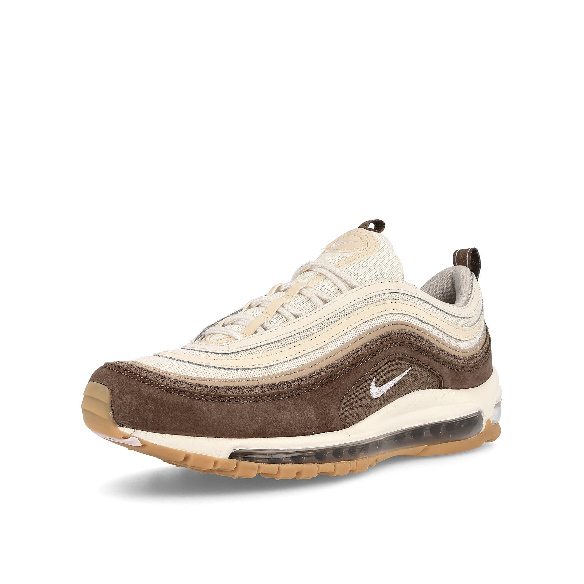 Nike air max 97 premium Medium Brown / Pink Foam - Mushroom - Muslin Sneakers Close Up | Overkill