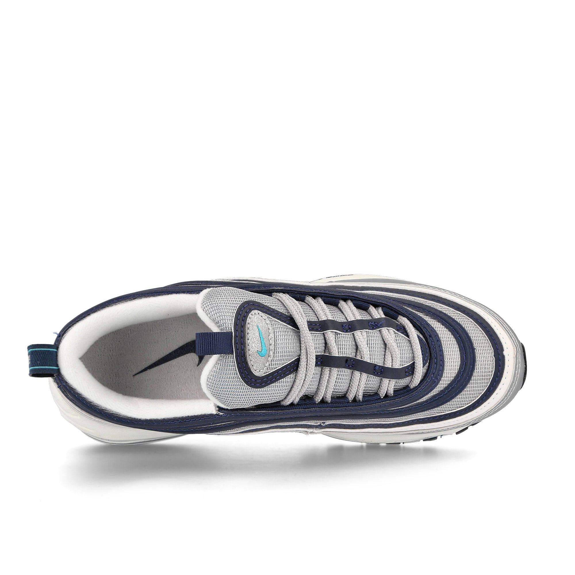 Nike wmns air max 97 og Metallic Silver / Chlorine Blue Sneakers Detailfoto | Overkill