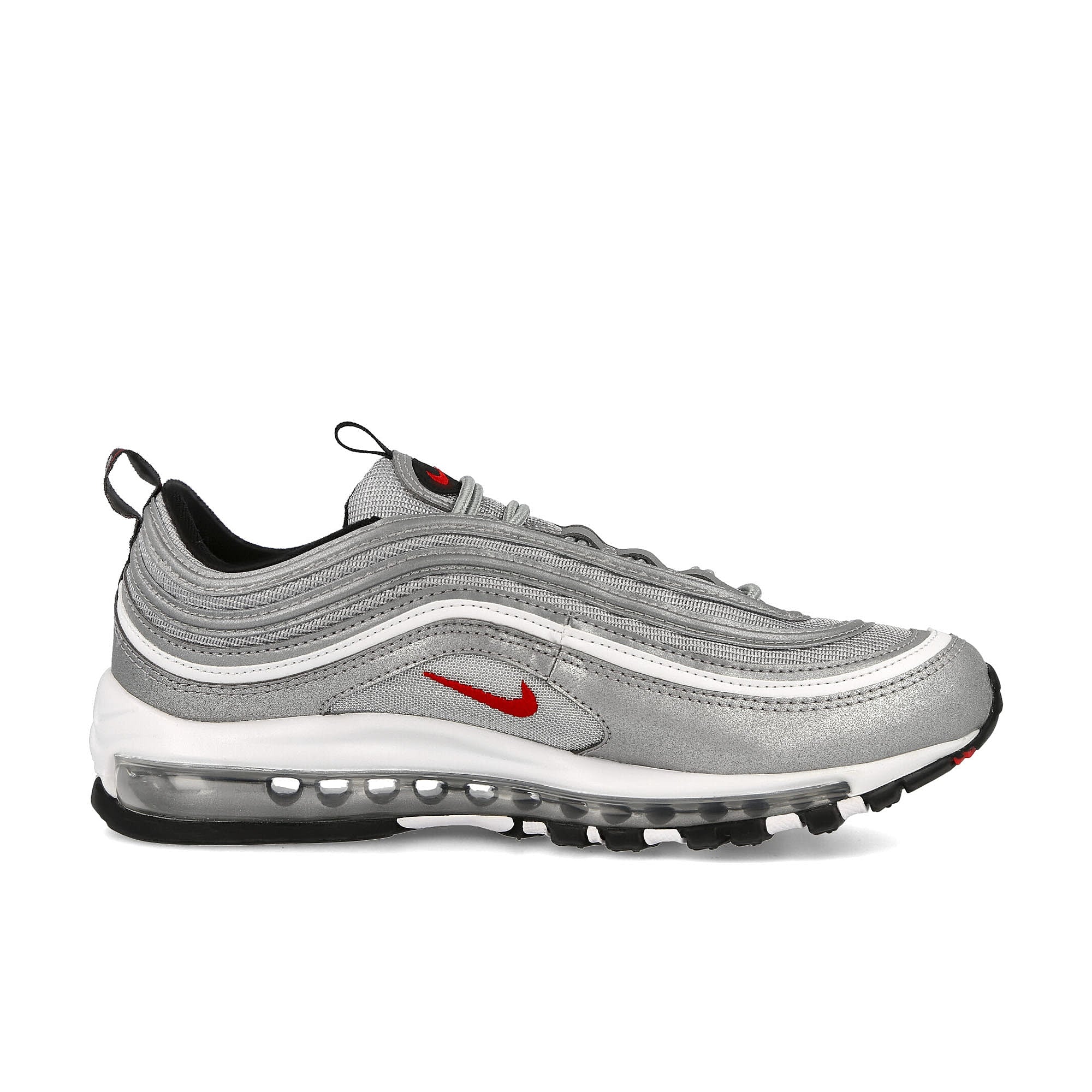 Nike wmns air max 97 og Metallic Silver-Varsity Red - White - Black Sneakers Silhouette | Overkill