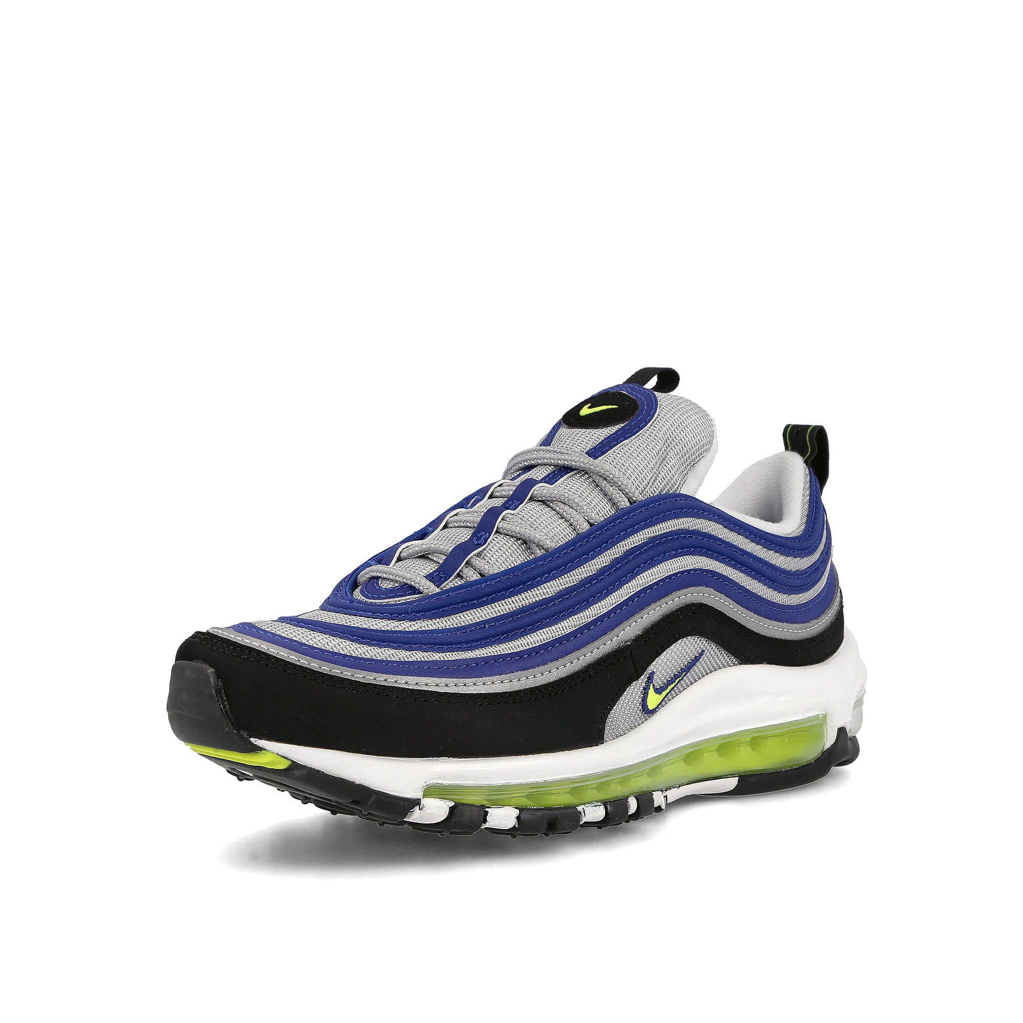 Nike wmns air max 97 og Atlantic Blue-Voltage Yellow Sneakers Close Up | Overkill