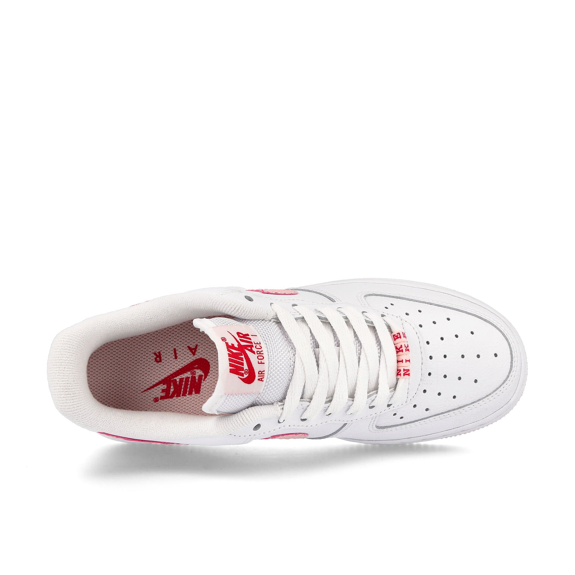 Nike wmns air force 1 07 White / Atmosphere - University Red - Sail Detail view 1 | Overkill