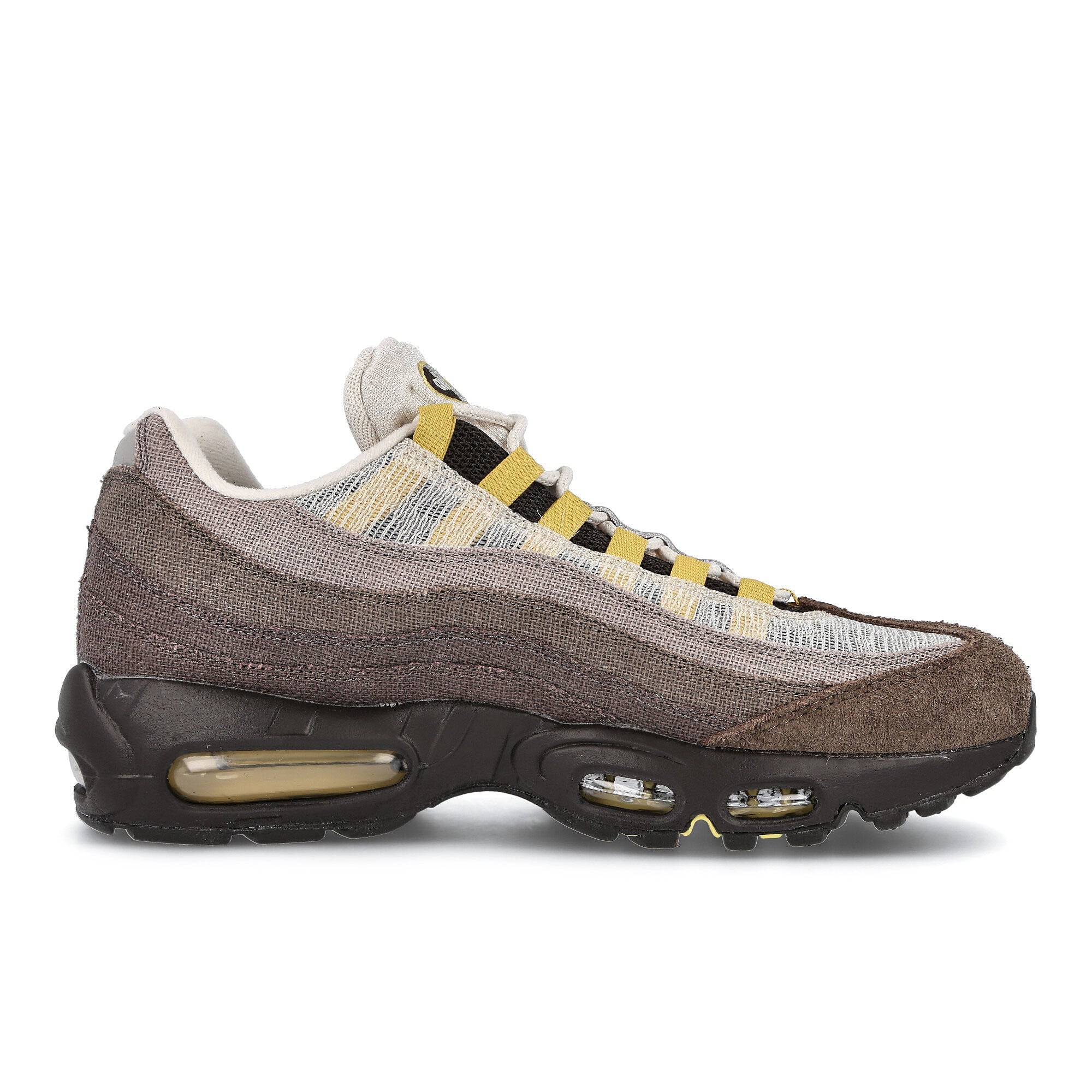 Nike air max 95 nh Ironstone-Celery - Cave Stone - Olive Grey Low Top Sneakers Silhouette | Overkill
