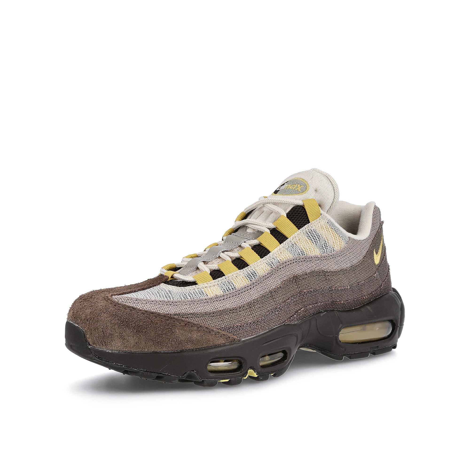 Nike air max 95 nh Ironstone-Celery - Cave Stone - Olive Grey Low Top Sneakers Close Up | Overkill