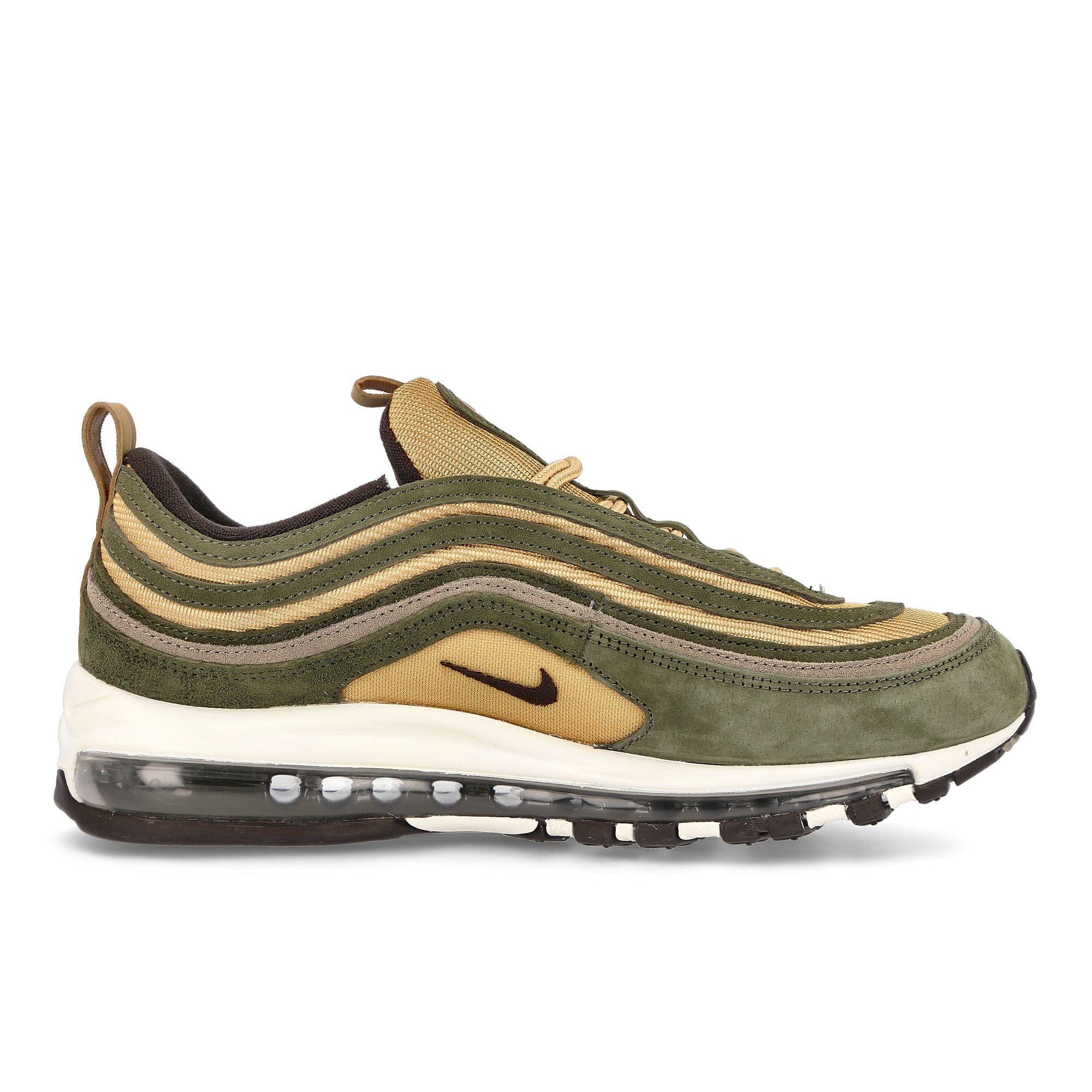 Nike air max 97 nh Rough Green-Ironstone - Metallic Gold Sneakers Silhouette | Overkill