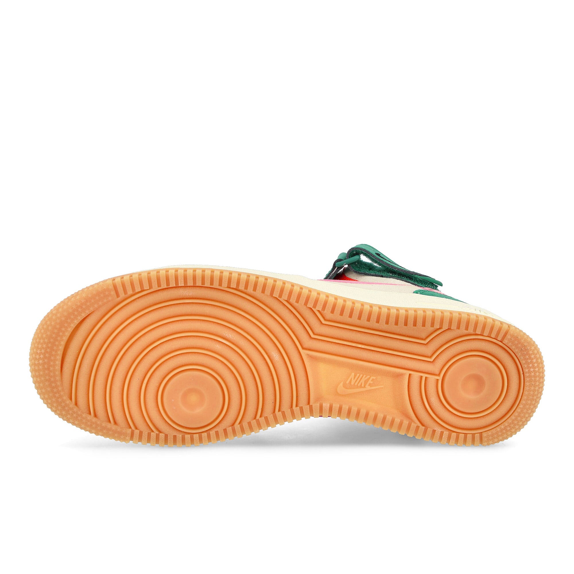 Nike air force 1 mid Coconut Milk-Bleached Coral-Vivid Sulfur Mid Top Sneakers Detail View 1 | Overkill