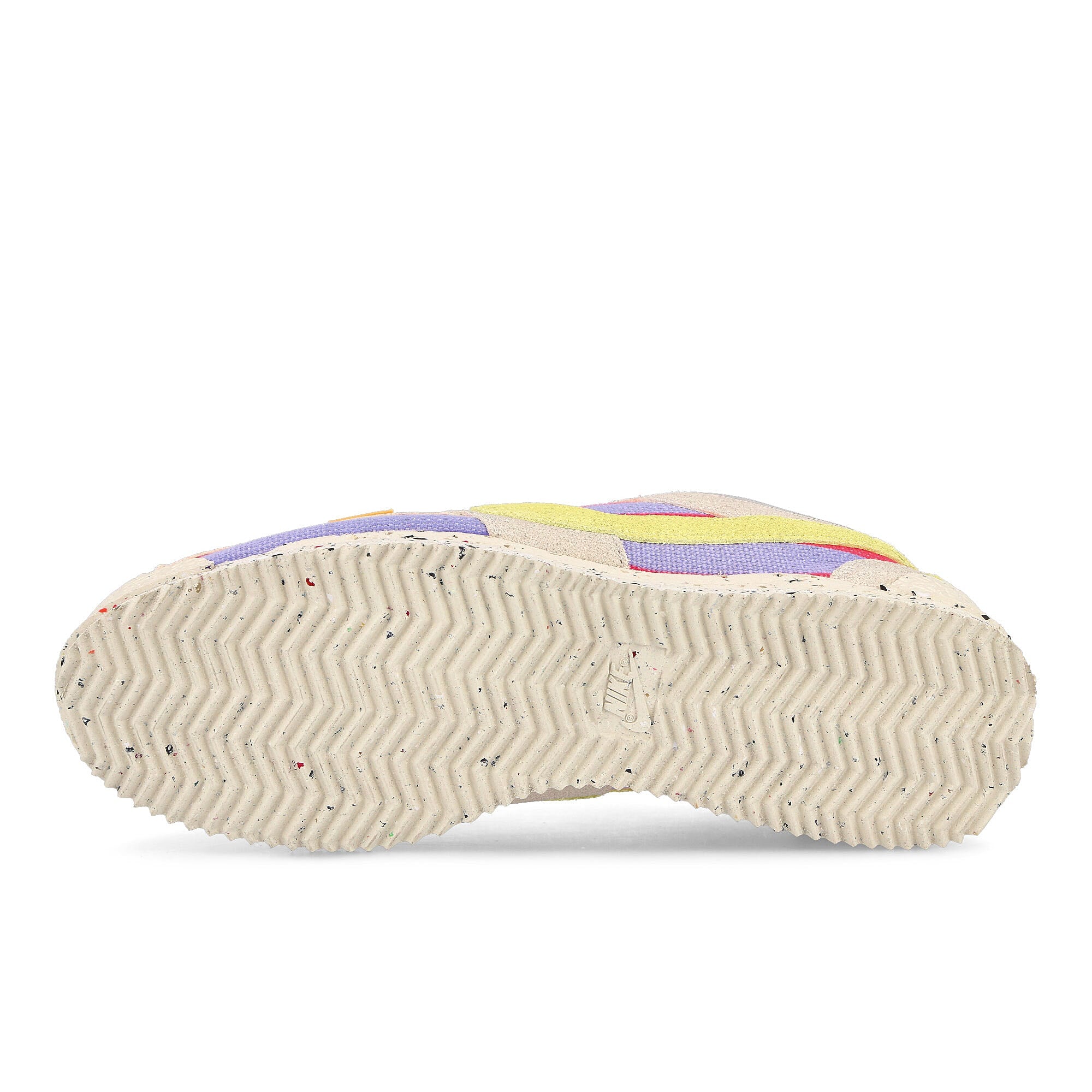 Nike Union LA x Nike Cortez SP White-Lemon Frost - Grey Fog - Purple Pulse Sneakers Detail View 1 | Overkill