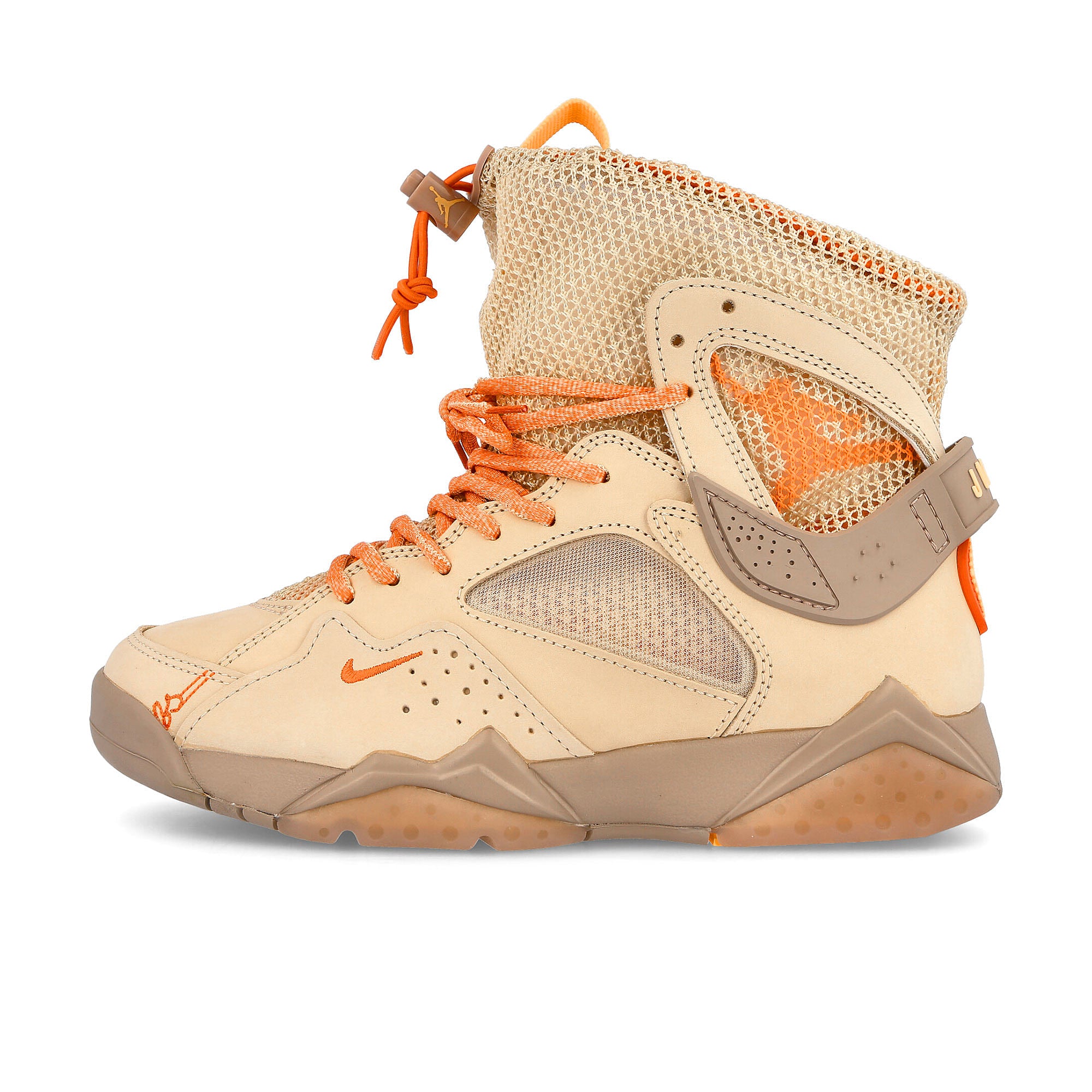 Jordan Bephies Beauty Supply x Wmns Air Jordan 7 Retro Sanddrift / Peach Cream - Malt - Turf Orange Sneakers DR1485 168 | Overkill