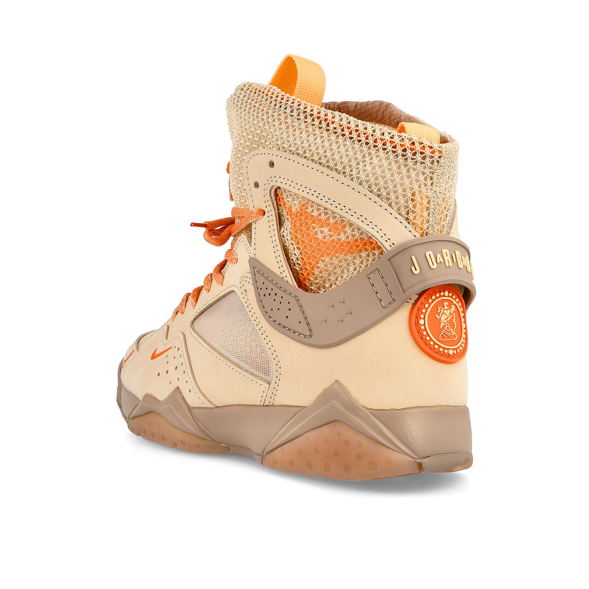 Jordan Bephies Beauty Supply x Wmns Air Jordan 7 Retro Sanddrift / Peach Cream - Malt - Turf Orange Sneakers Material | Overkill