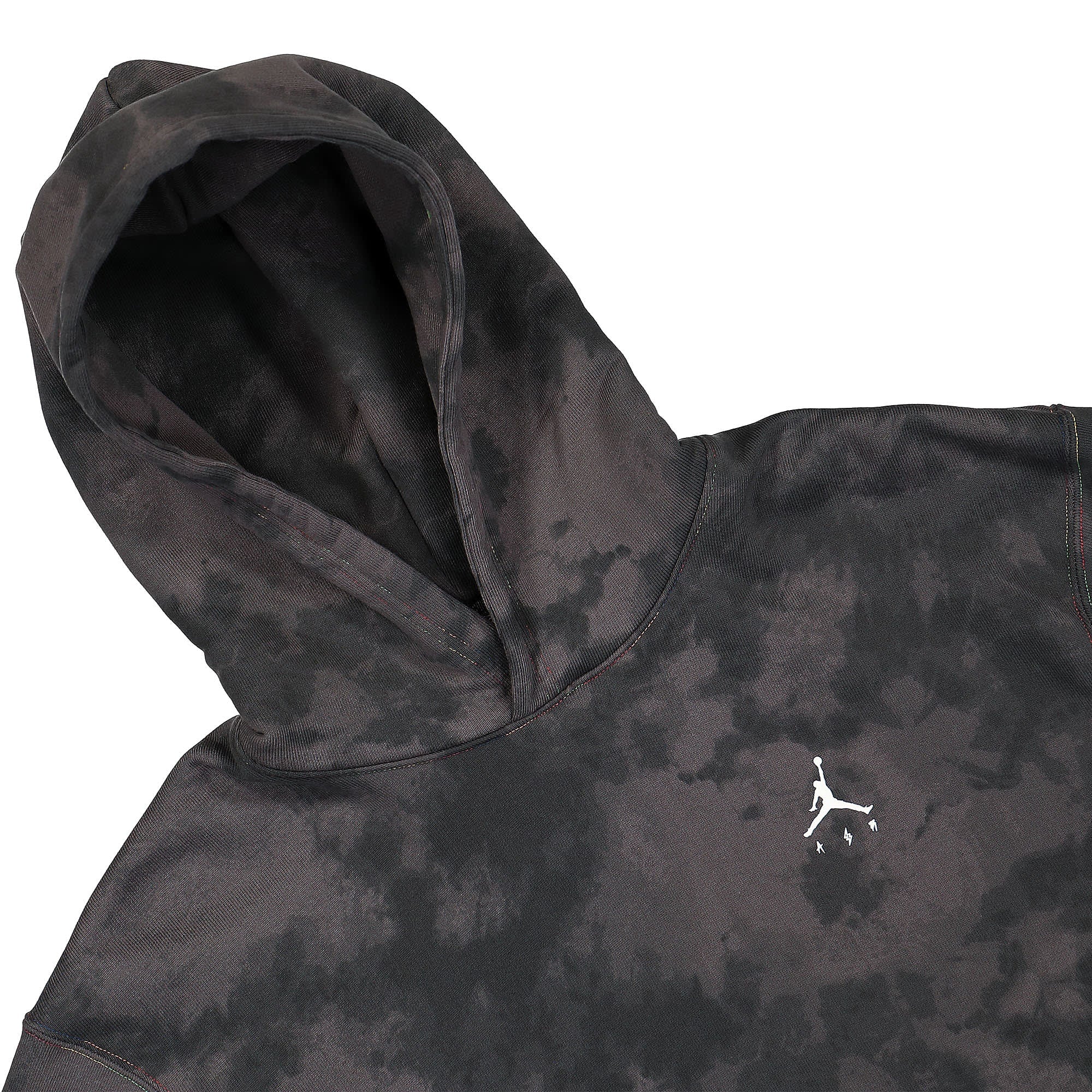 Jordan J Balvin x Air Jordan Fleece Hoodie Flat Pewter / Black Hoodies Material | Overkill
