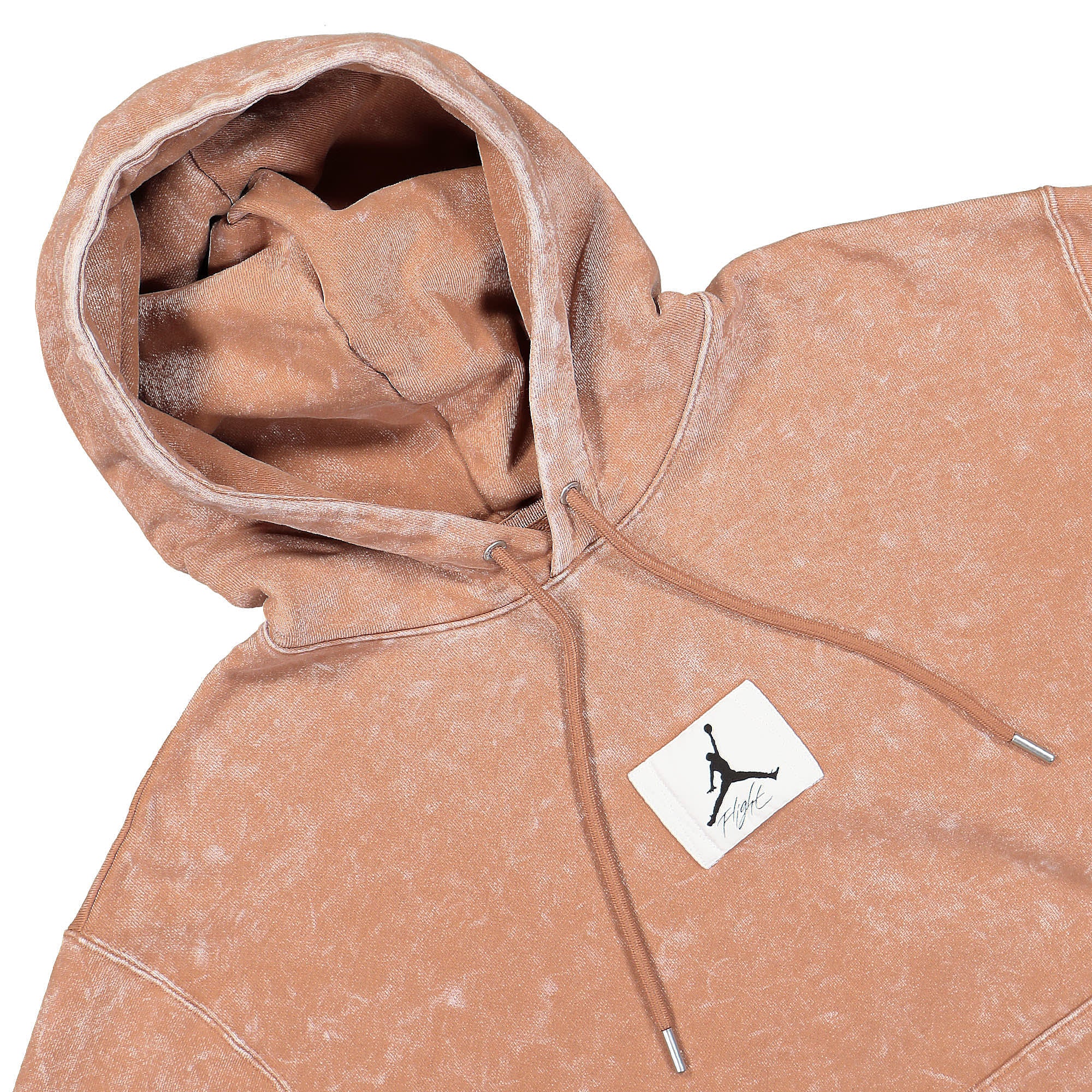 Jordan Air Jordan Essential Statement Washed Fleece Hoodie Mineral Clay Hoodies Close-up | Overkill