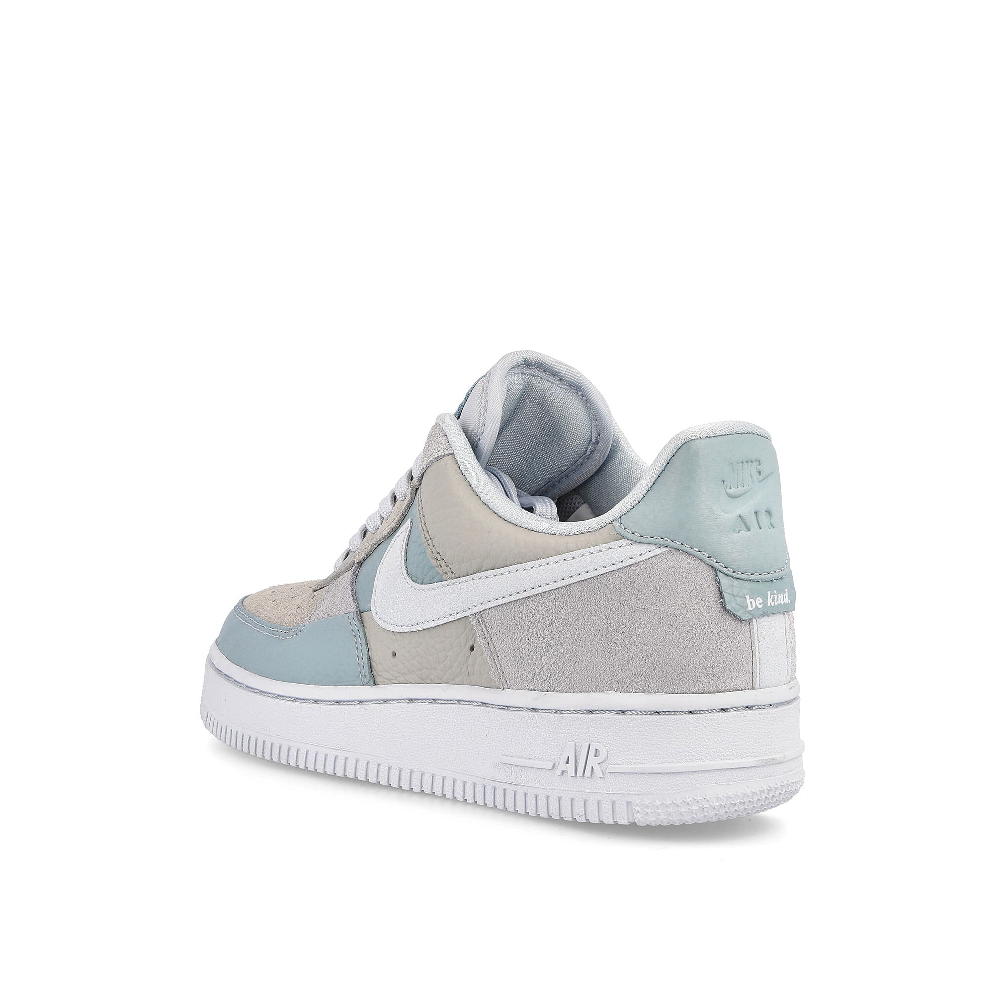 Nike wmns air force 1 07 low Football Grey-Aura - Ocean Cube Sneakers Material | Overkill
