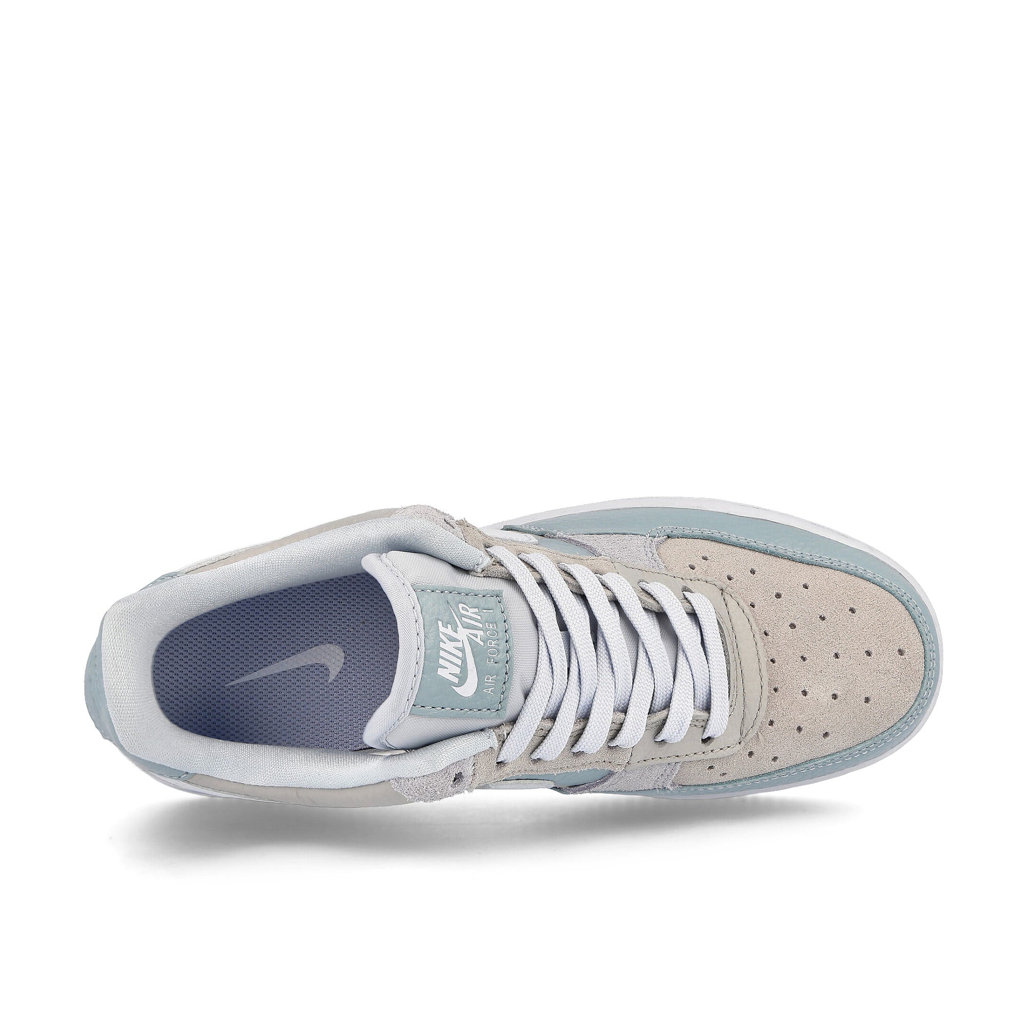Nike wmns air force 1 07 low Football Grey-Aura - Ocean Cube Sneakers Detailfoto | Overkill