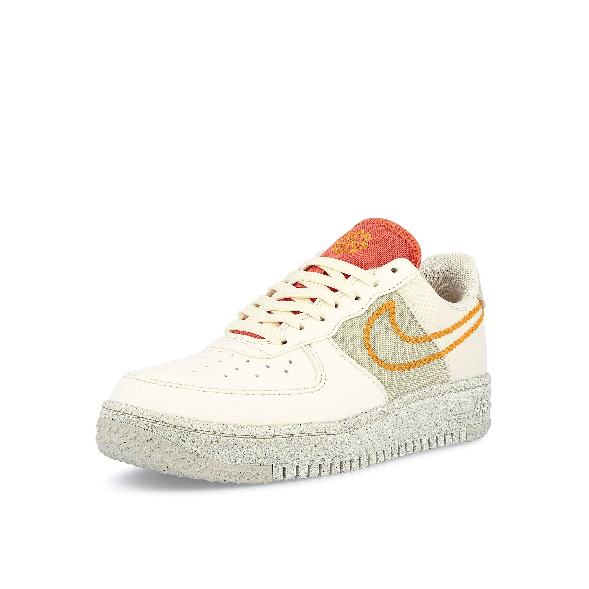 Nike wmns air force 1 07 low Coconut Milk-Light Curry - Olive Aura Sneakers Close Up | Overkill
