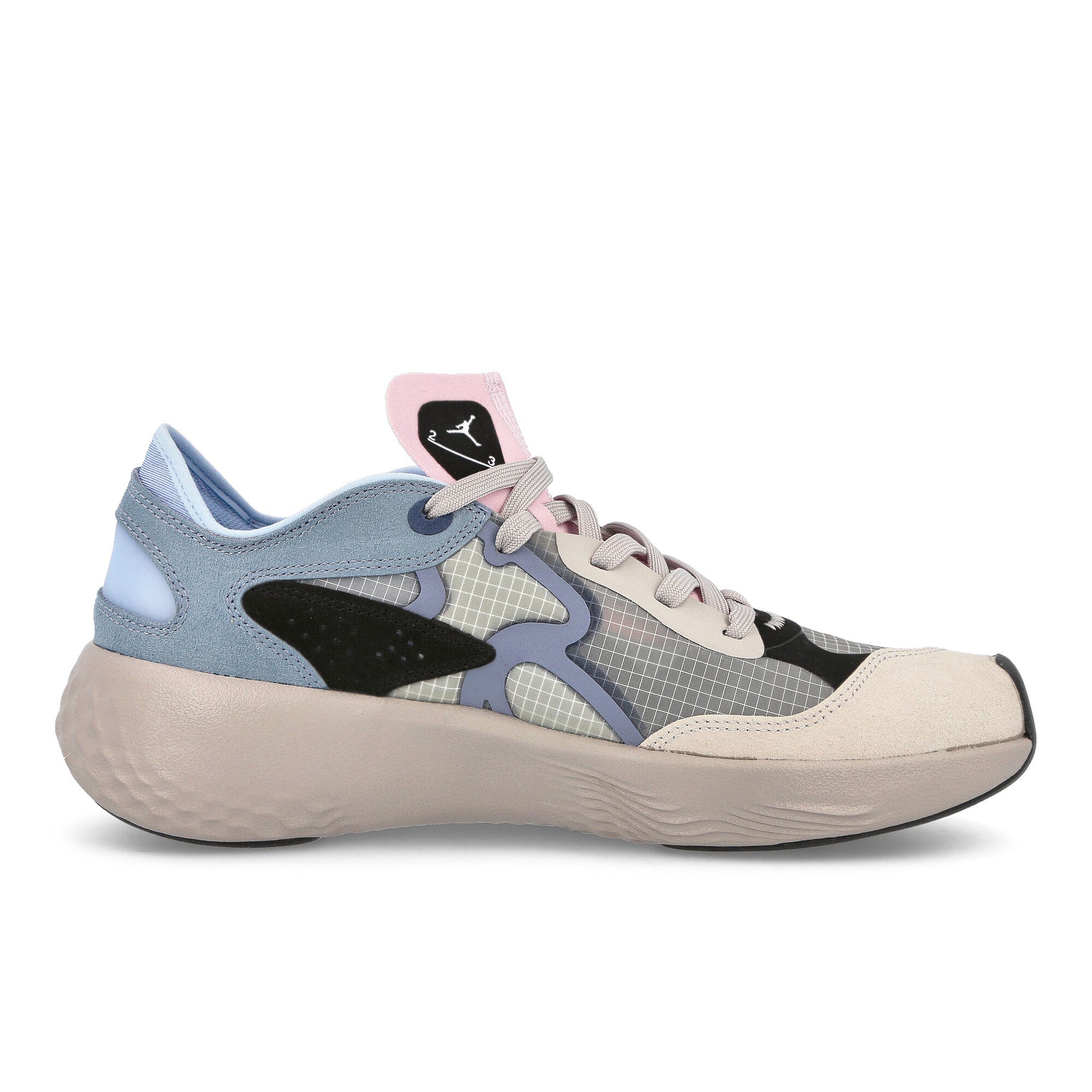 Jordan Air Jordan Delta 3 Low Light Iron Ore / White - Ashen Slate Sneakers Silhouette | Overkill