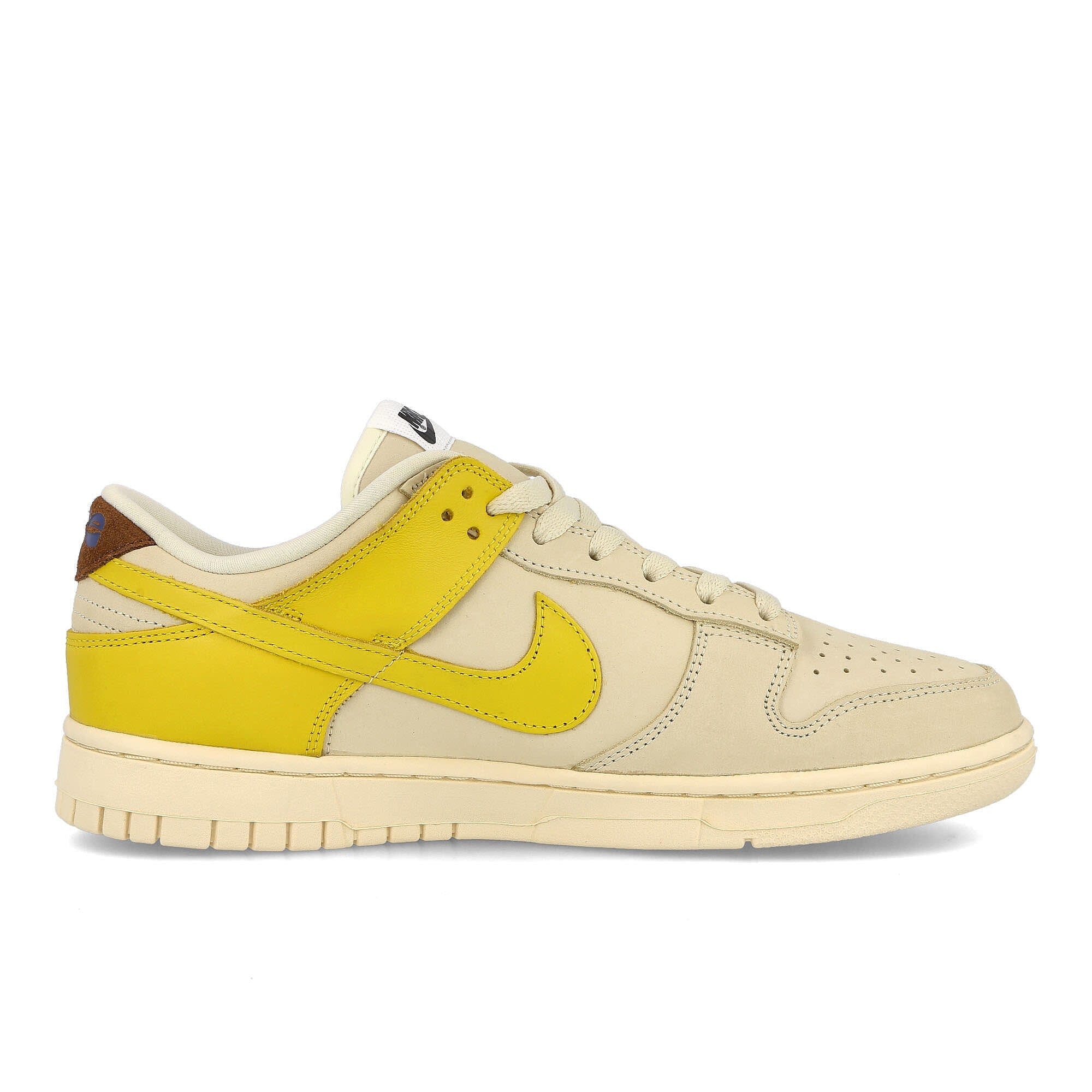 Nike wmns dunk low lx Coconut Milk / Vivid Sulfur - Cacao Wow Low Top Sneakers Silhouette | Overkill