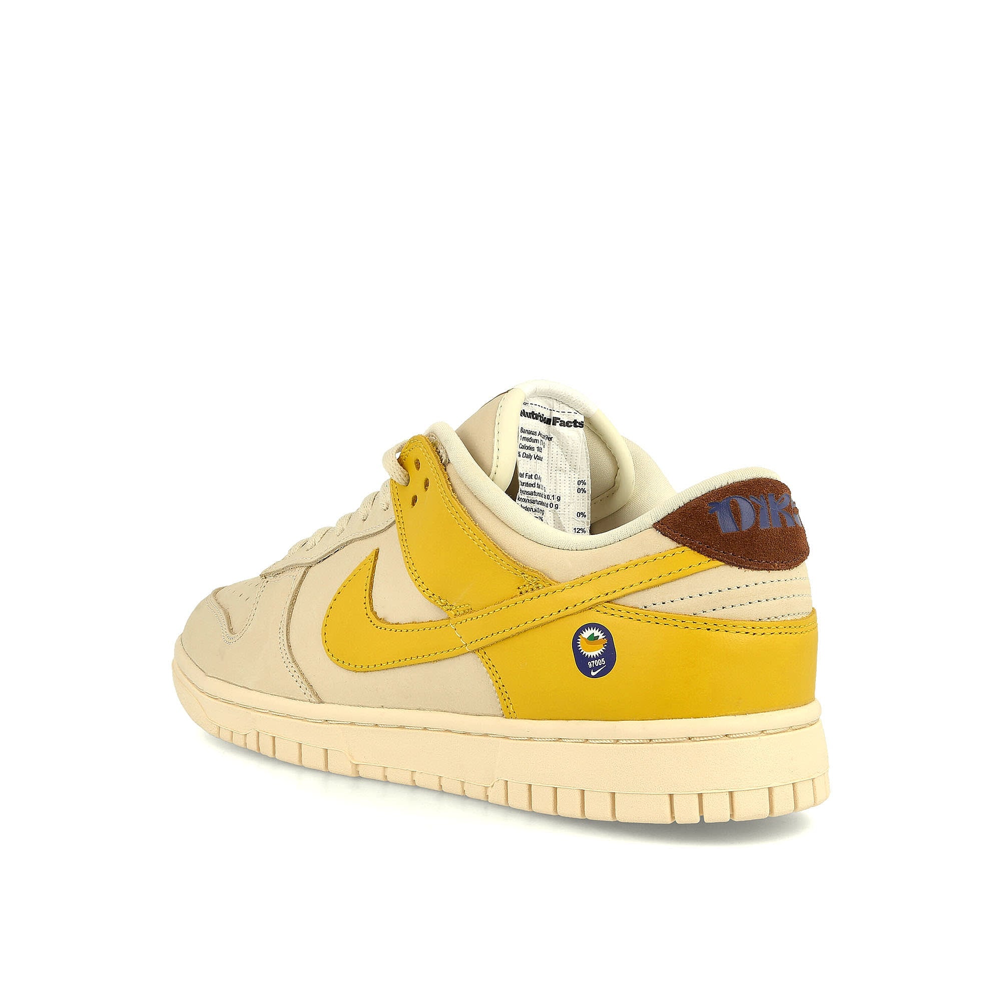 Nike wmns dunk low lx Coconut Milk / Vivid Sulfur - Cacao Wow Low Top Sneakers Material | Overkill